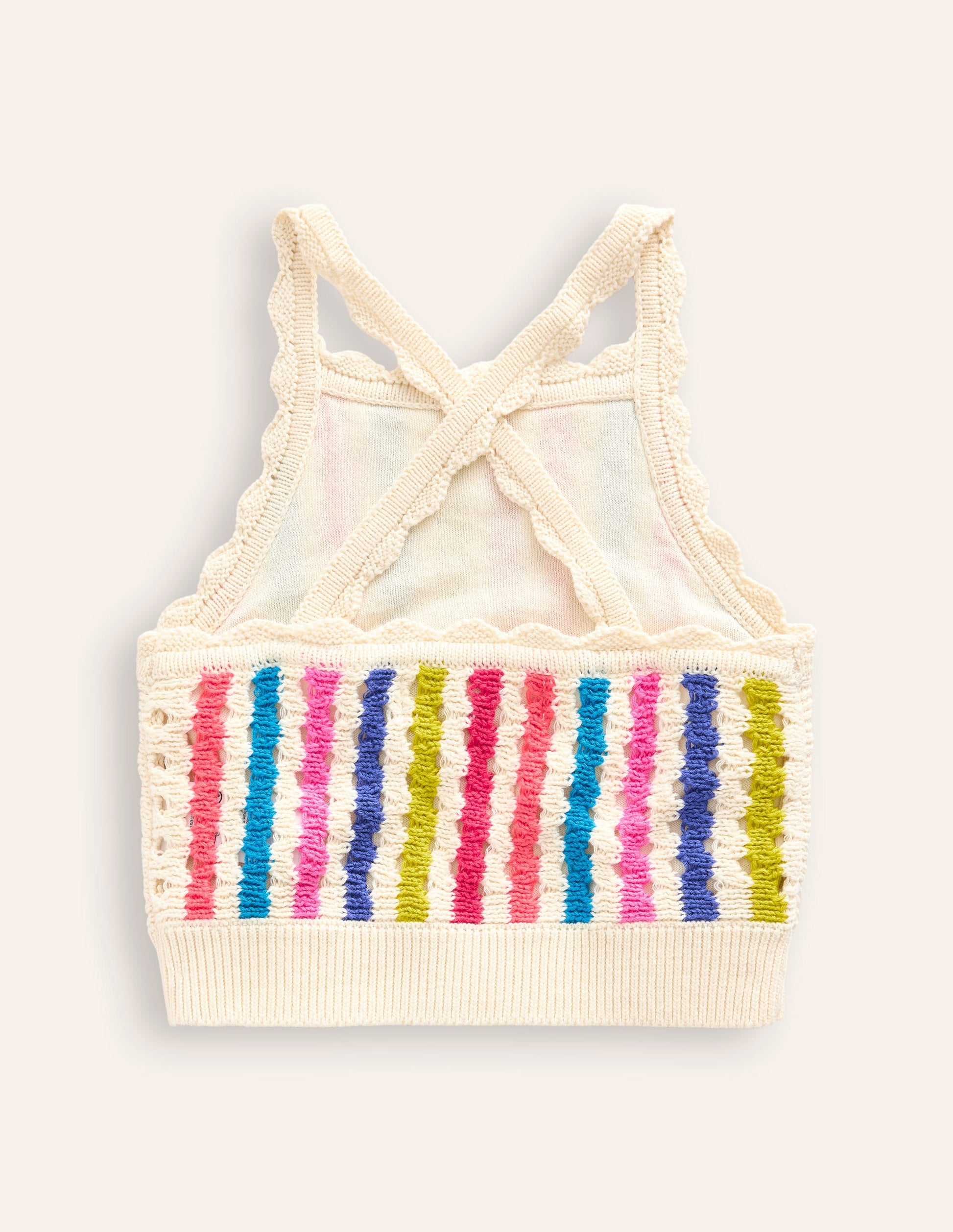 Stripe Knitted Top-Multi Stripe-2
