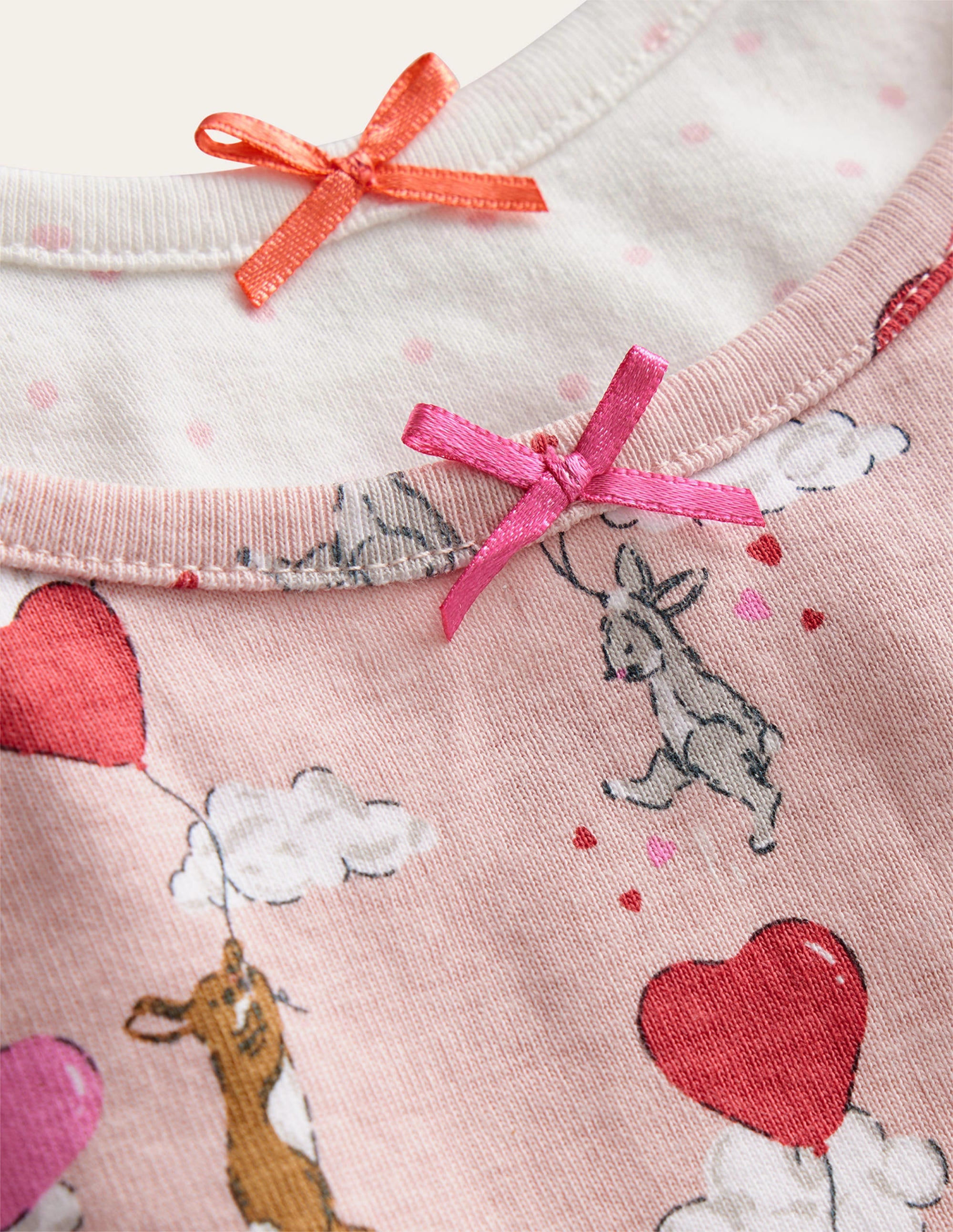 Tank Top 2 Pack-Pink Bunny Hearts - Image 3