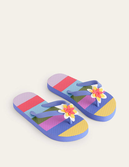 Fun Flip Flops-Multi Stripe-2