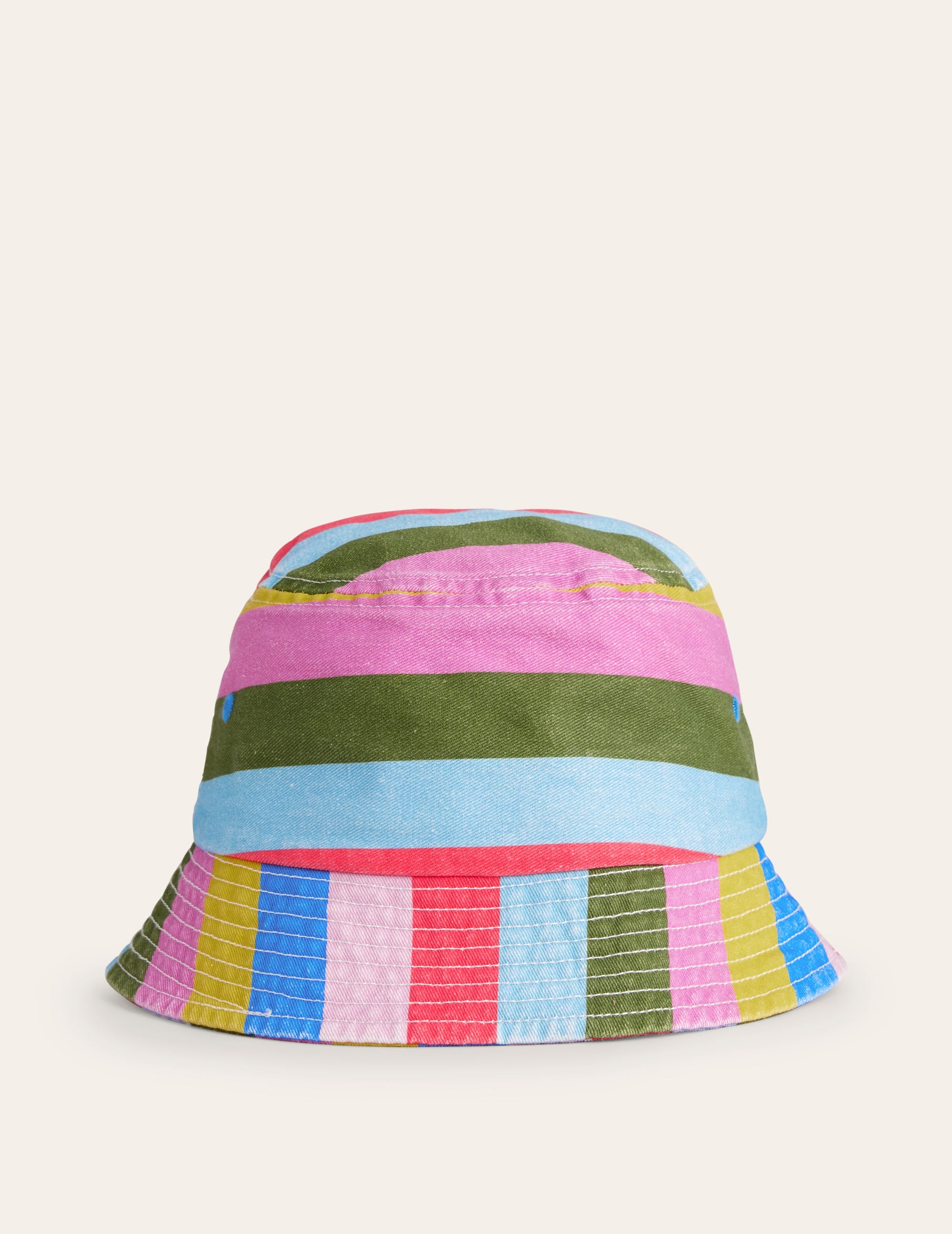 Bucket Hat-Multi Stripe - Image 1