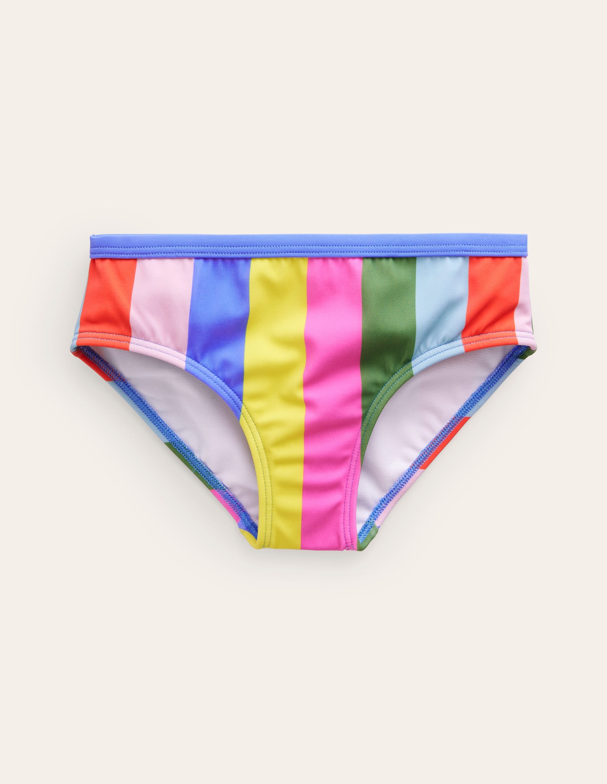 Patterned Bikini Bottoms-Soft Multi Stripe - Image 1