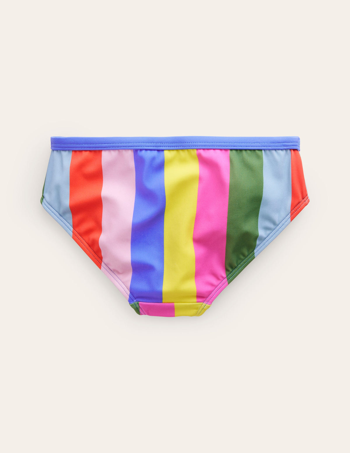 Patterned Bikini Bottoms-Soft Multi Stripe-2