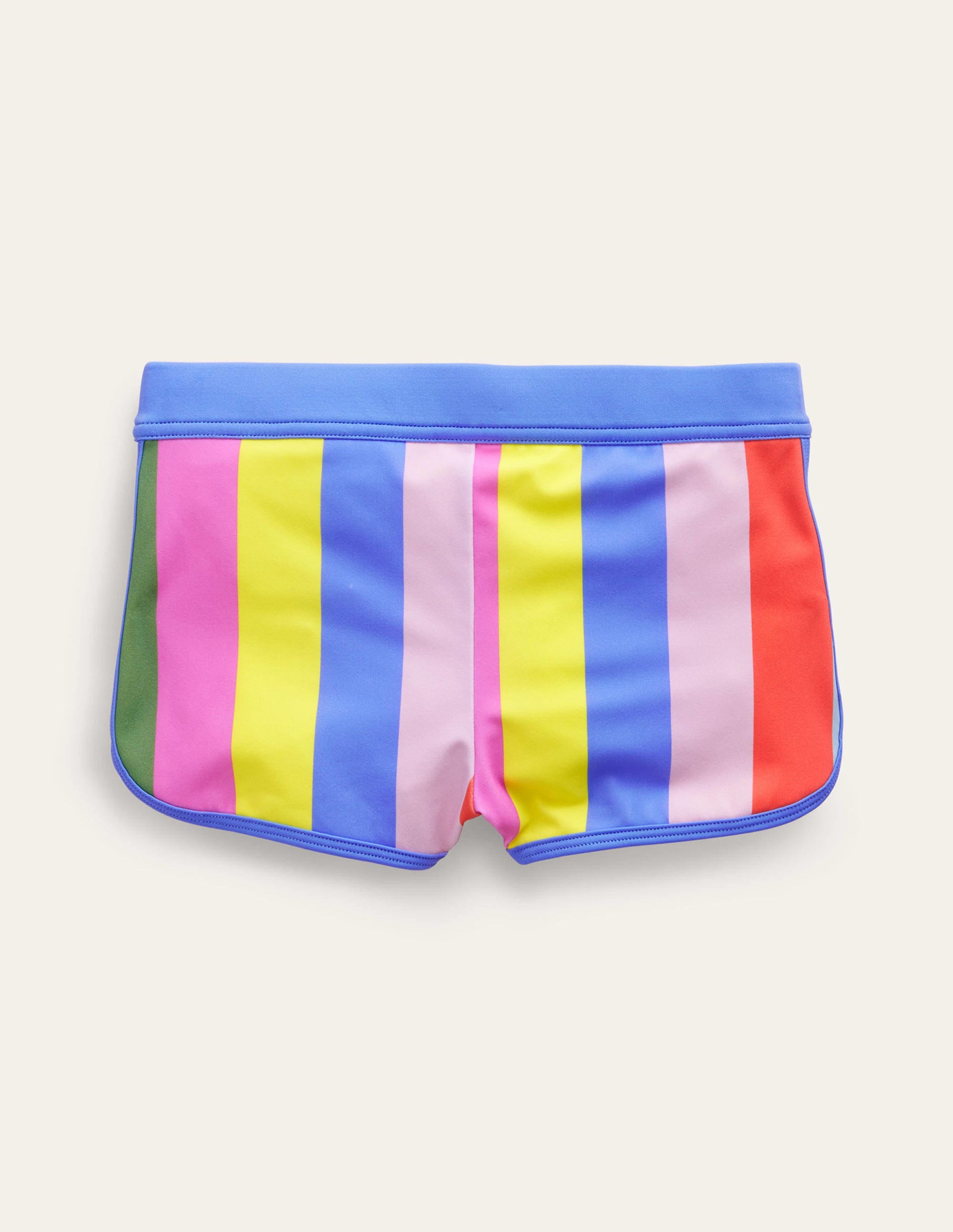 Patterned Swim Shorts-Soft Multi Stripe - Image 2