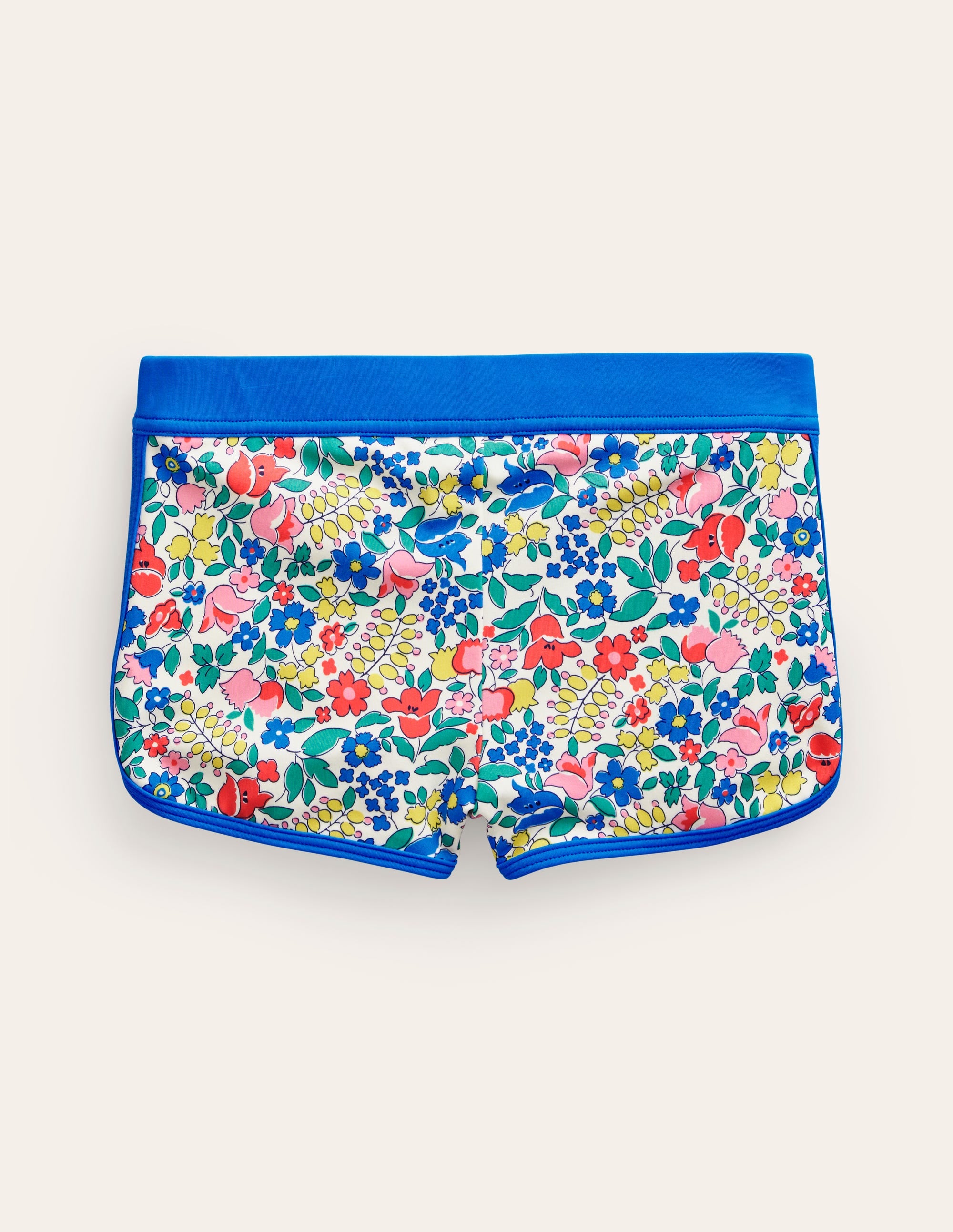 Patterned Swim Shorts-Multi Flowerbed - Image 2