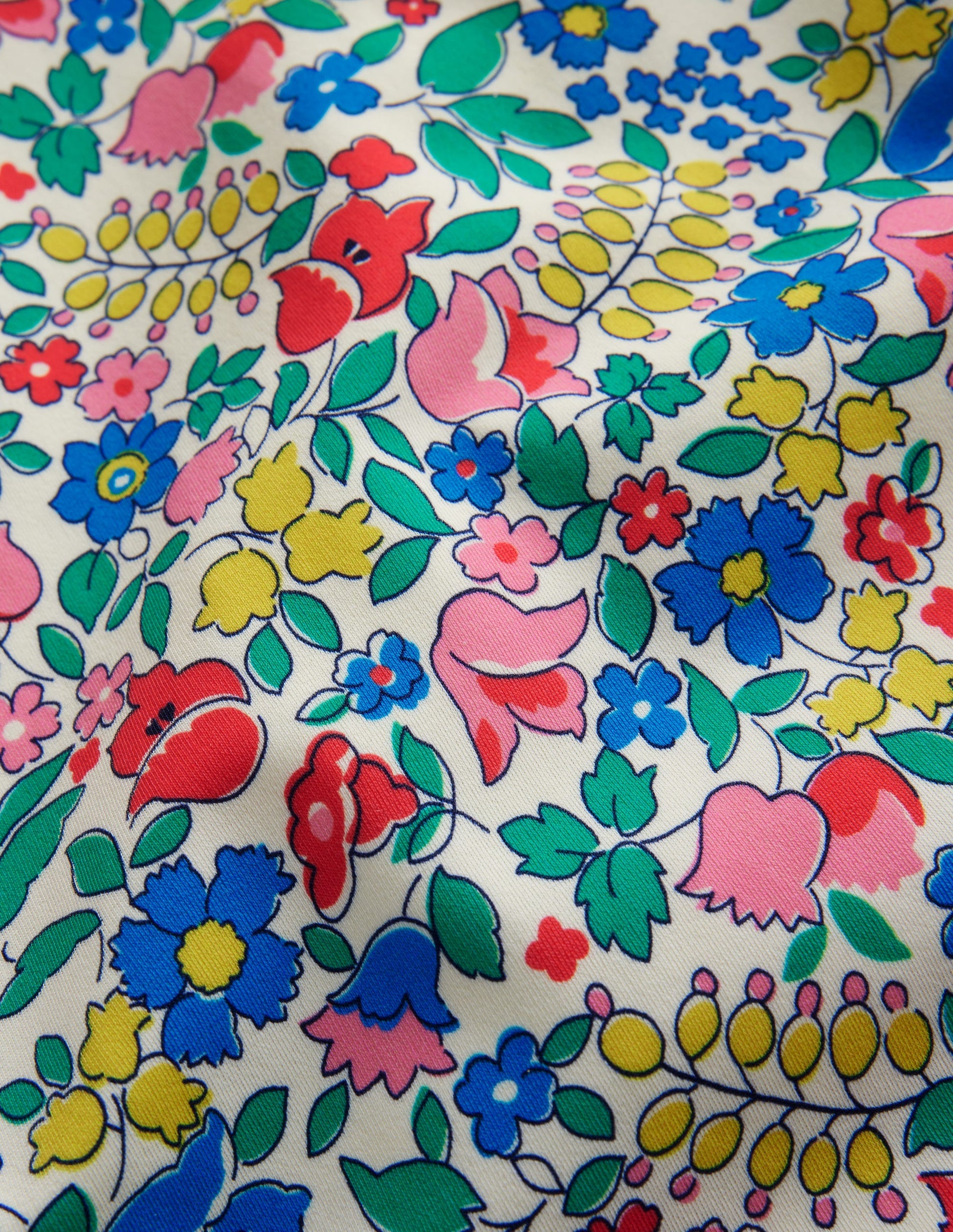 Patterned Rash Guard-Multi Flowerbed-3