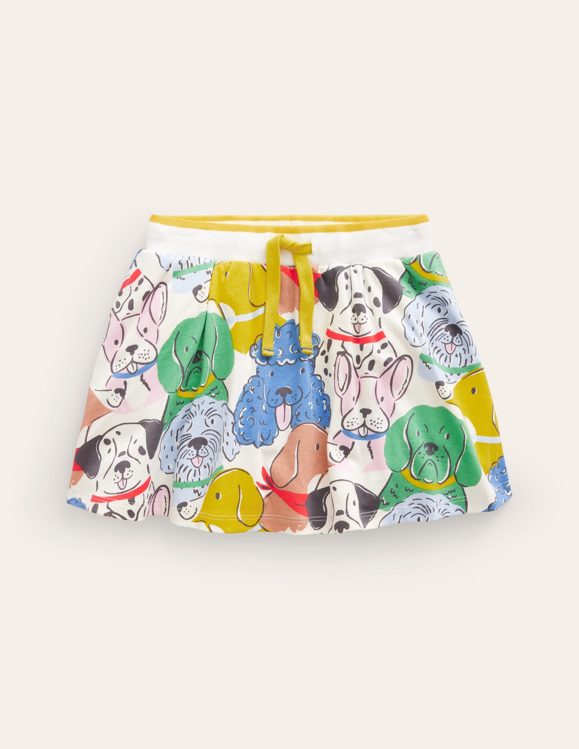 Printed Jersey Skort-Multi Dog - Image 1