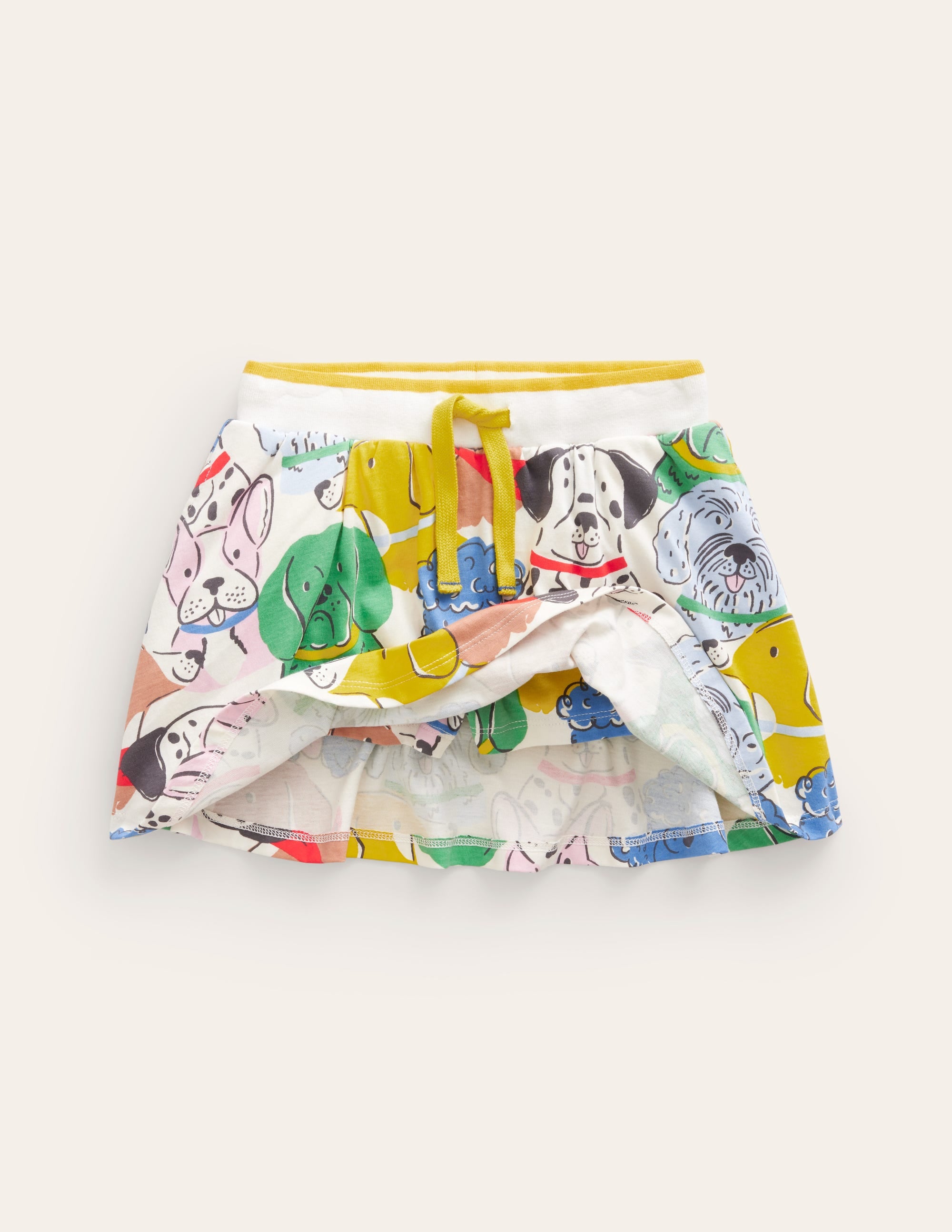 Printed Jersey Skort-Multi Dog - Image 4