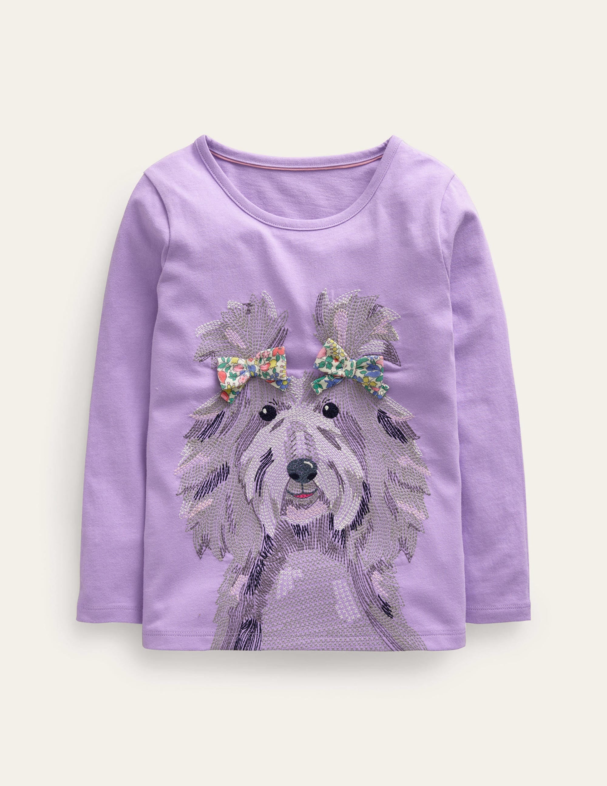 Superstitch T-Shirt-Purple Dog - Image 1