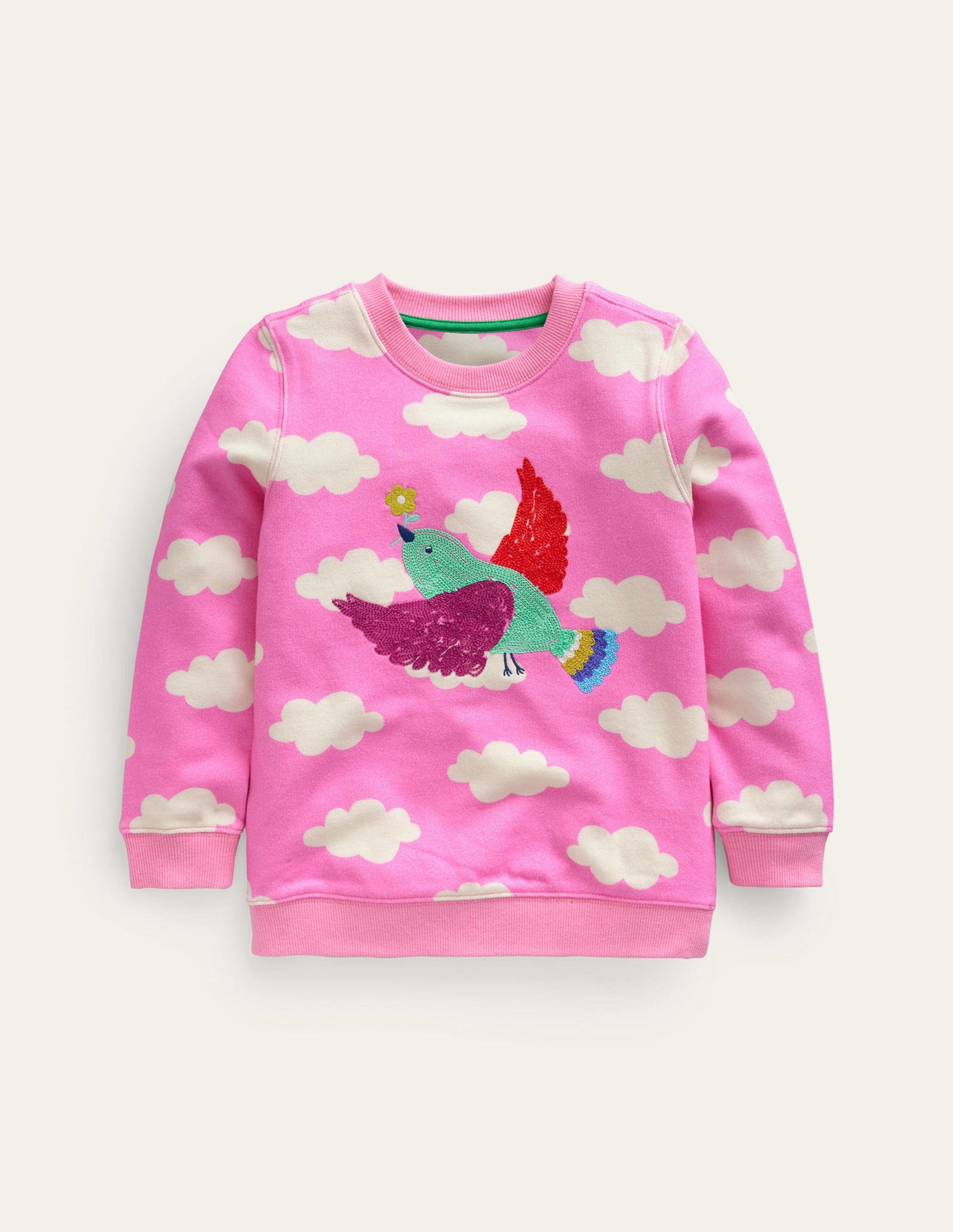 Superstitch Sweatshirt-Cosmos Pink Clouds-1