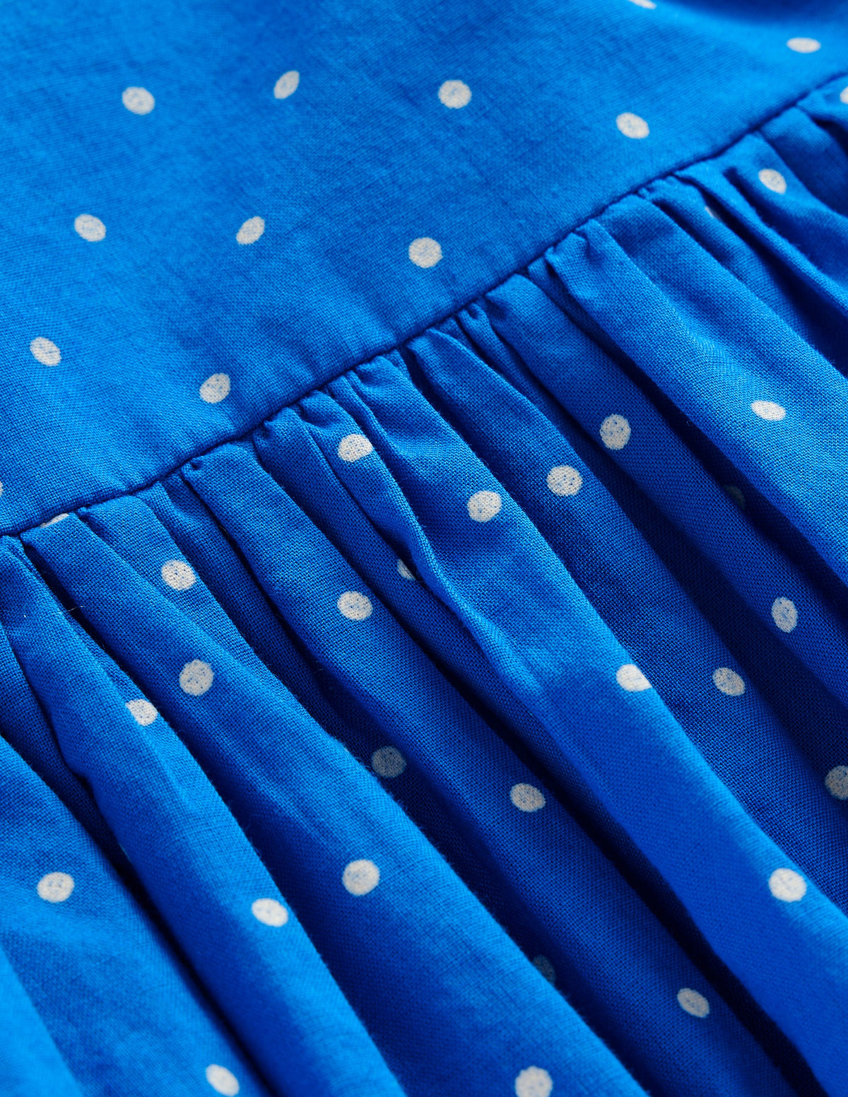 Appliqué Back Dress-Blue Rainbow - Image 3