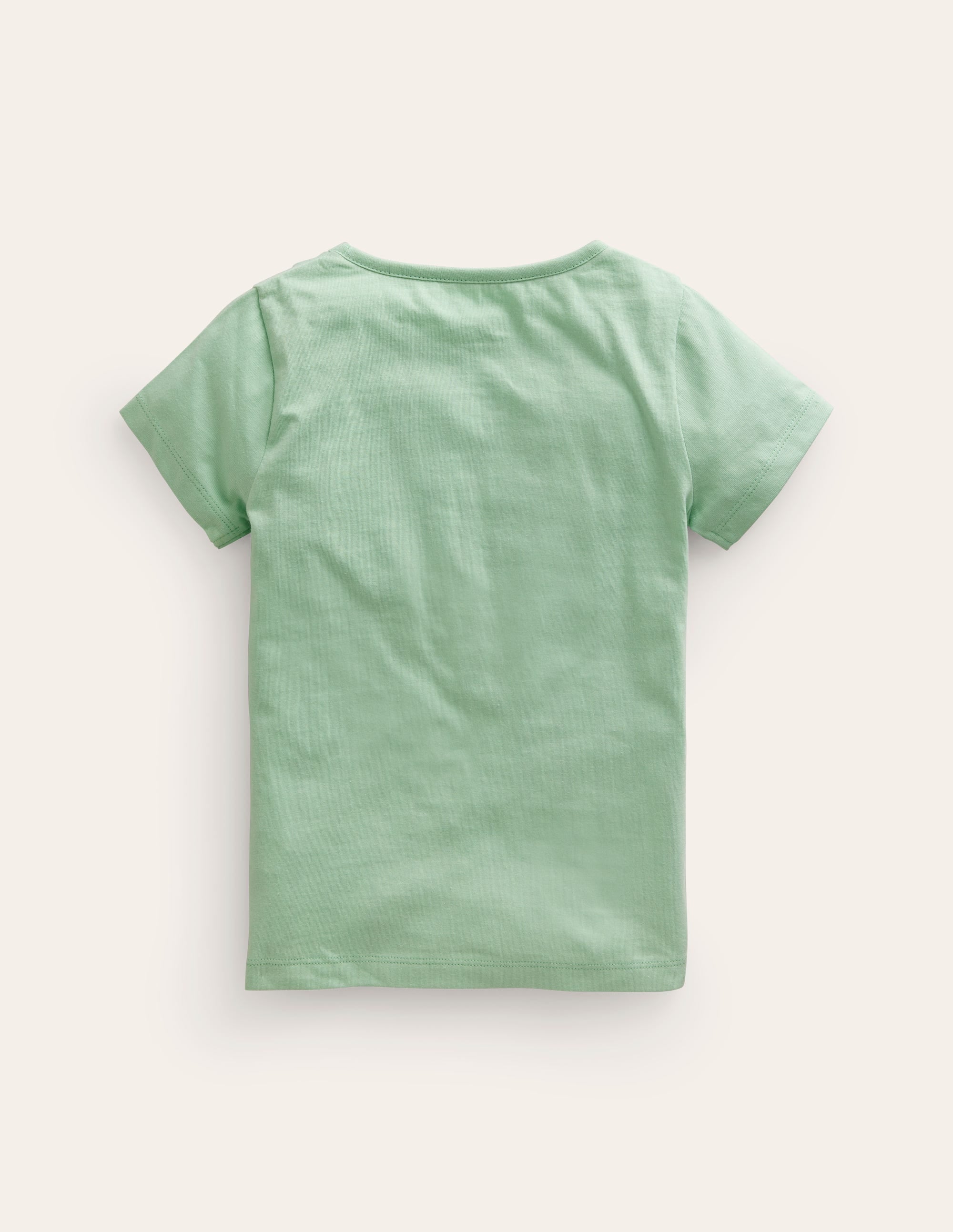 Superstitch Logo T-Shirt-Pistachio Green Animals - Image 2