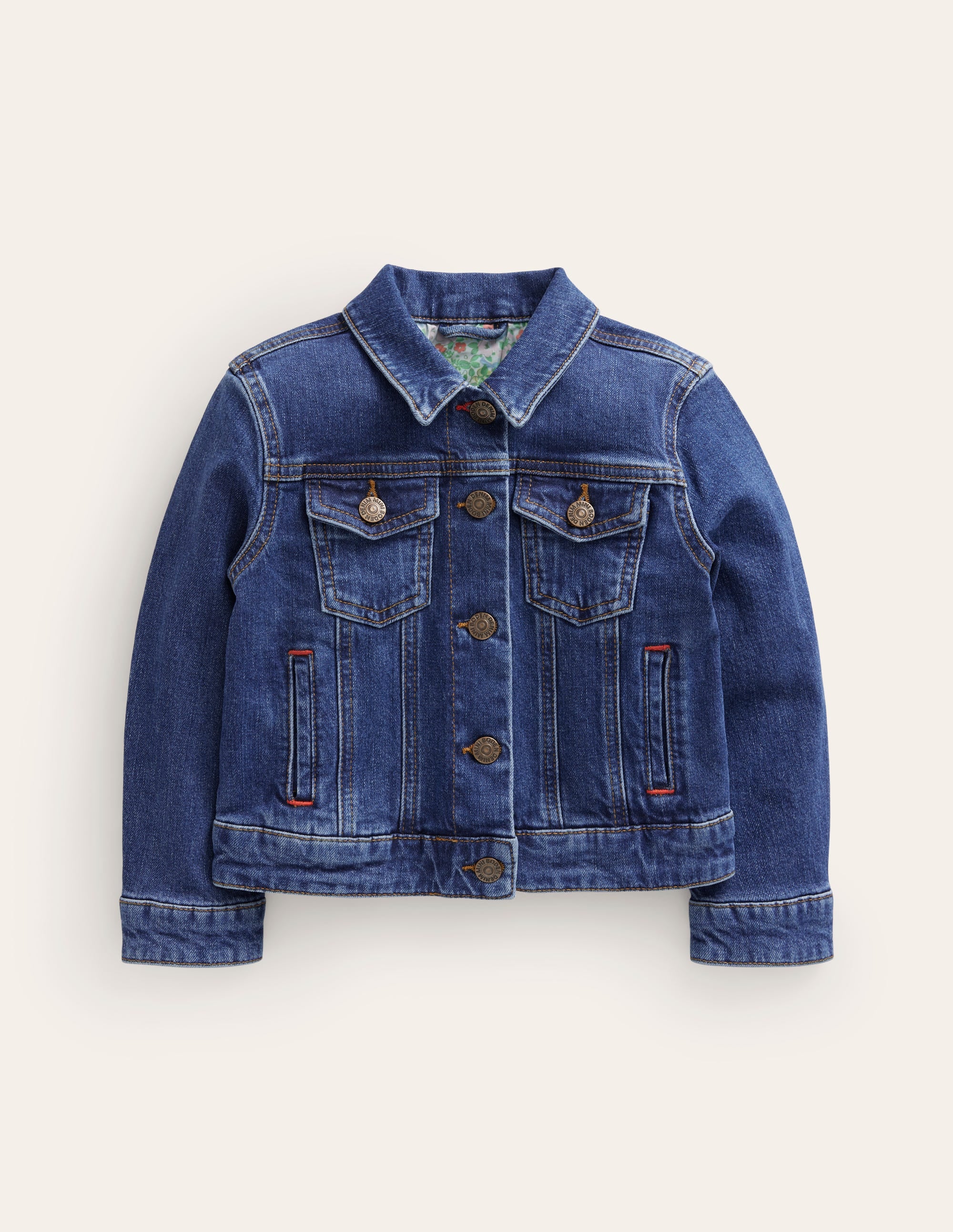 Everyday Denim Jacket-Mid Vintage - Image 1