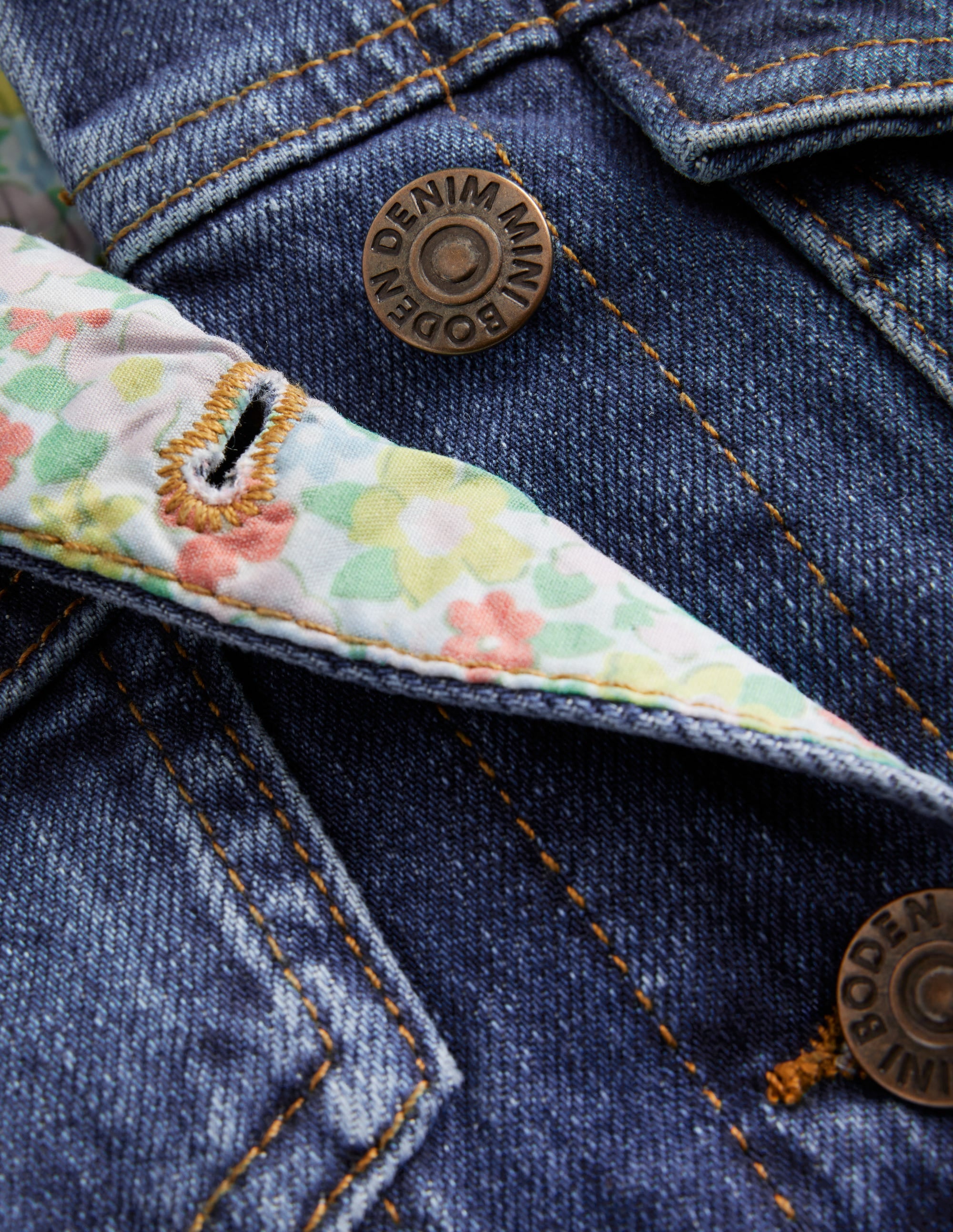 Everyday Denim Jacket-Mid Vintage - Image 3