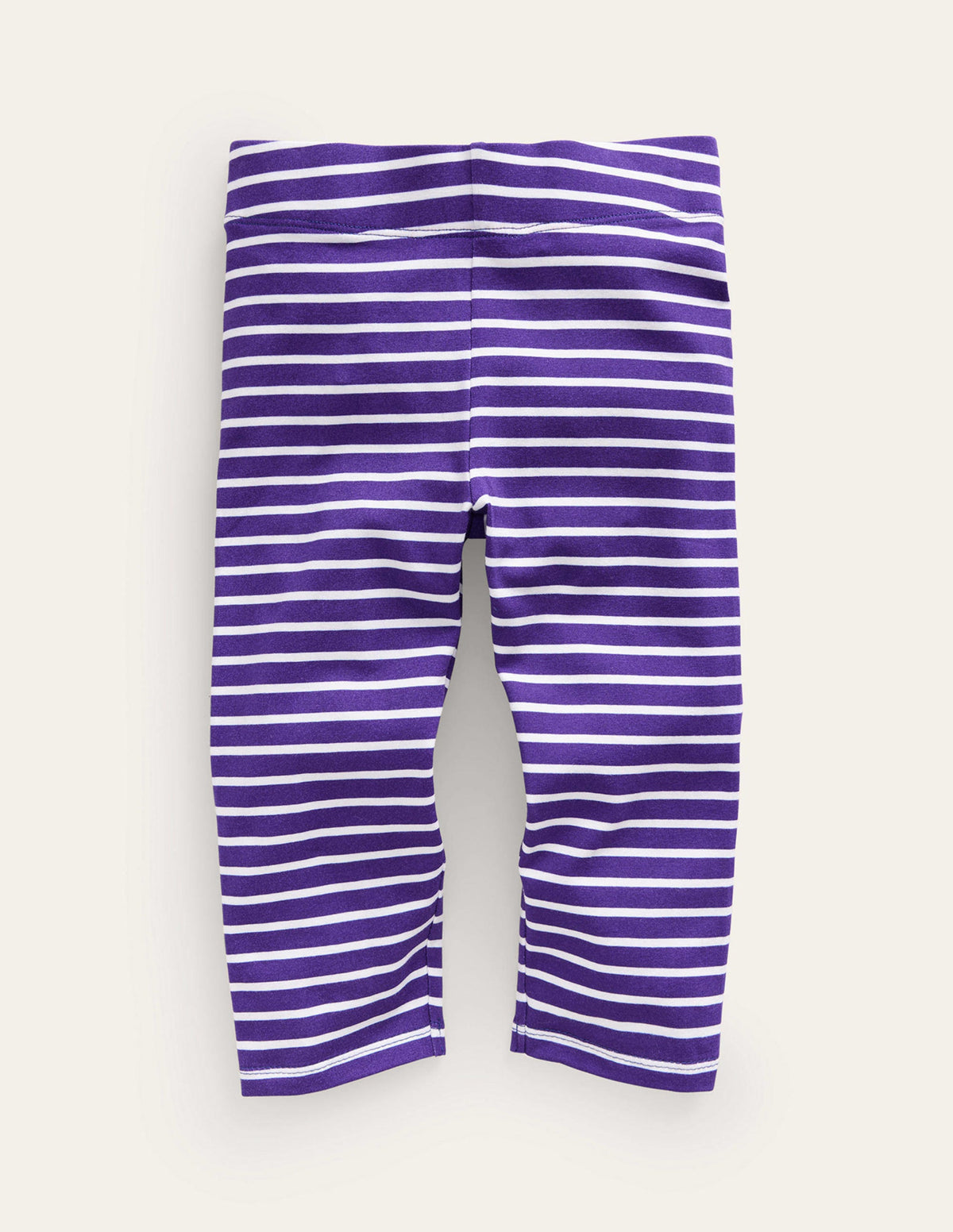 Fun Cropped Leggings-Starboard Blue/Ivory - Image 1