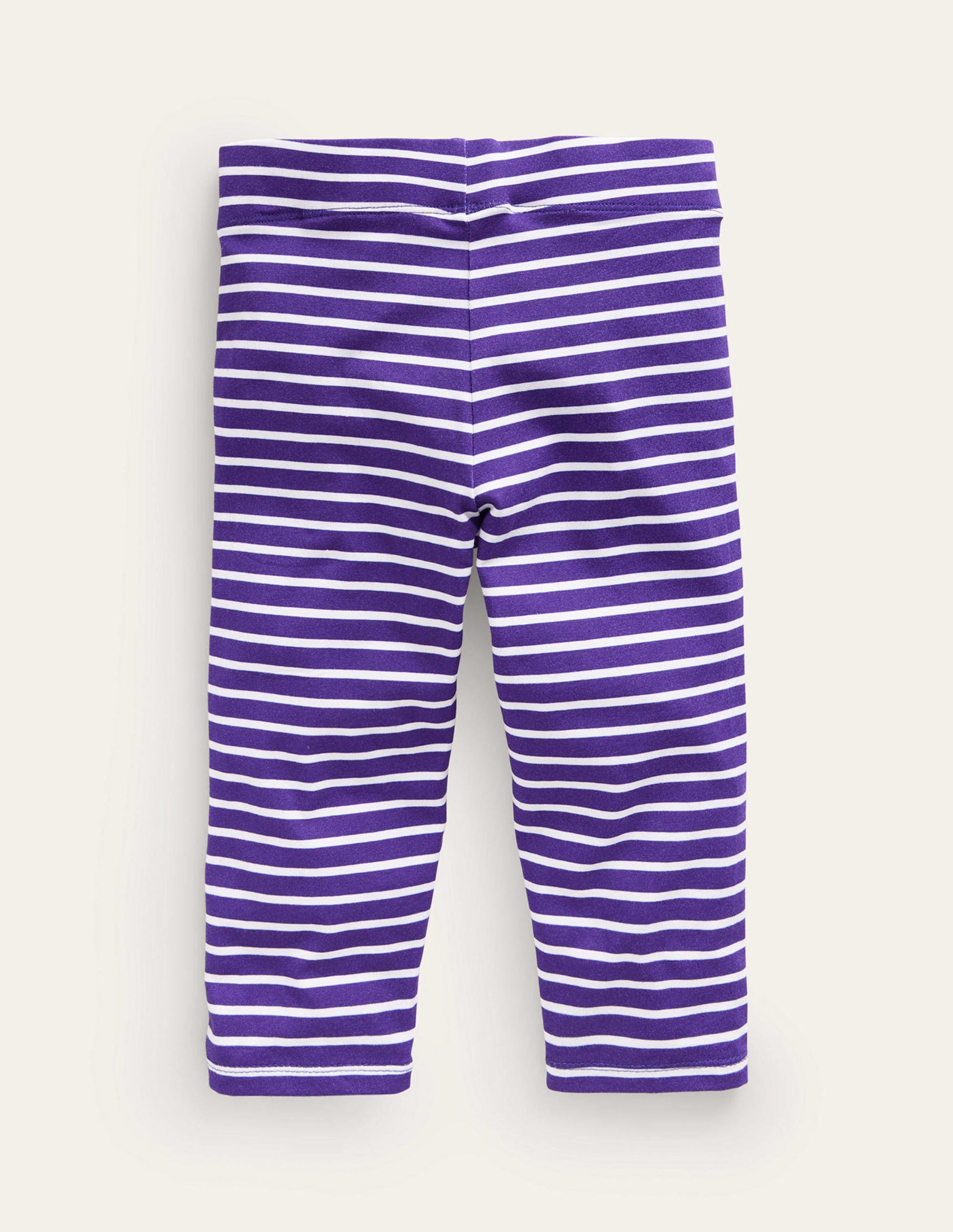 Fun Cropped Leggings-Starboard Blue/Ivory-2