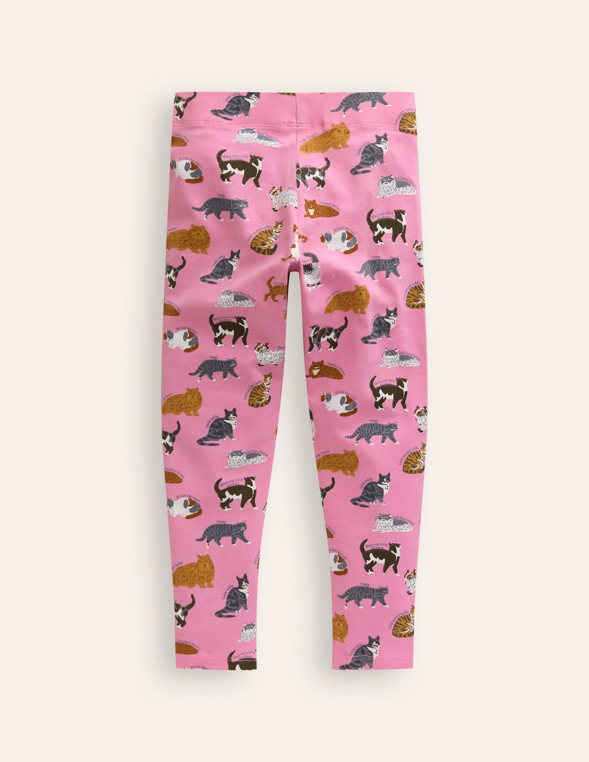 Fun Leggings-Formica Pink Cats-2