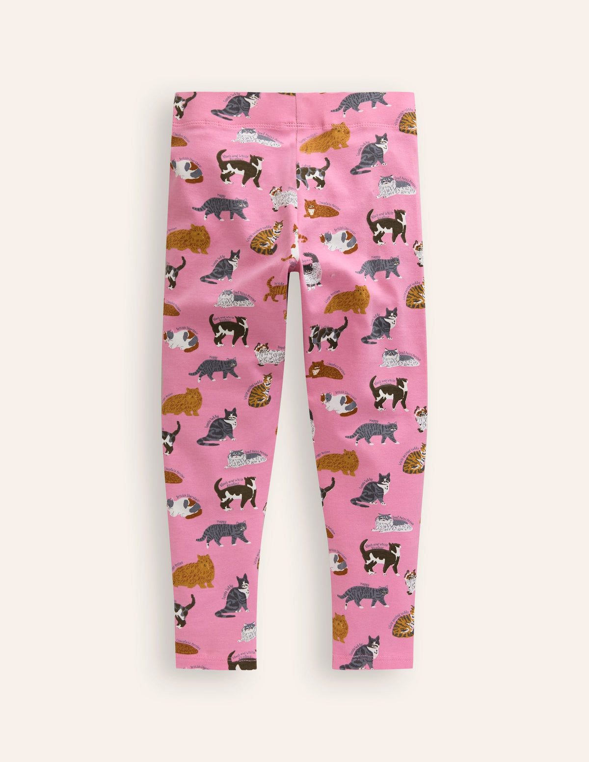 Fun Leggings-Formica Pink Cats - Image 2