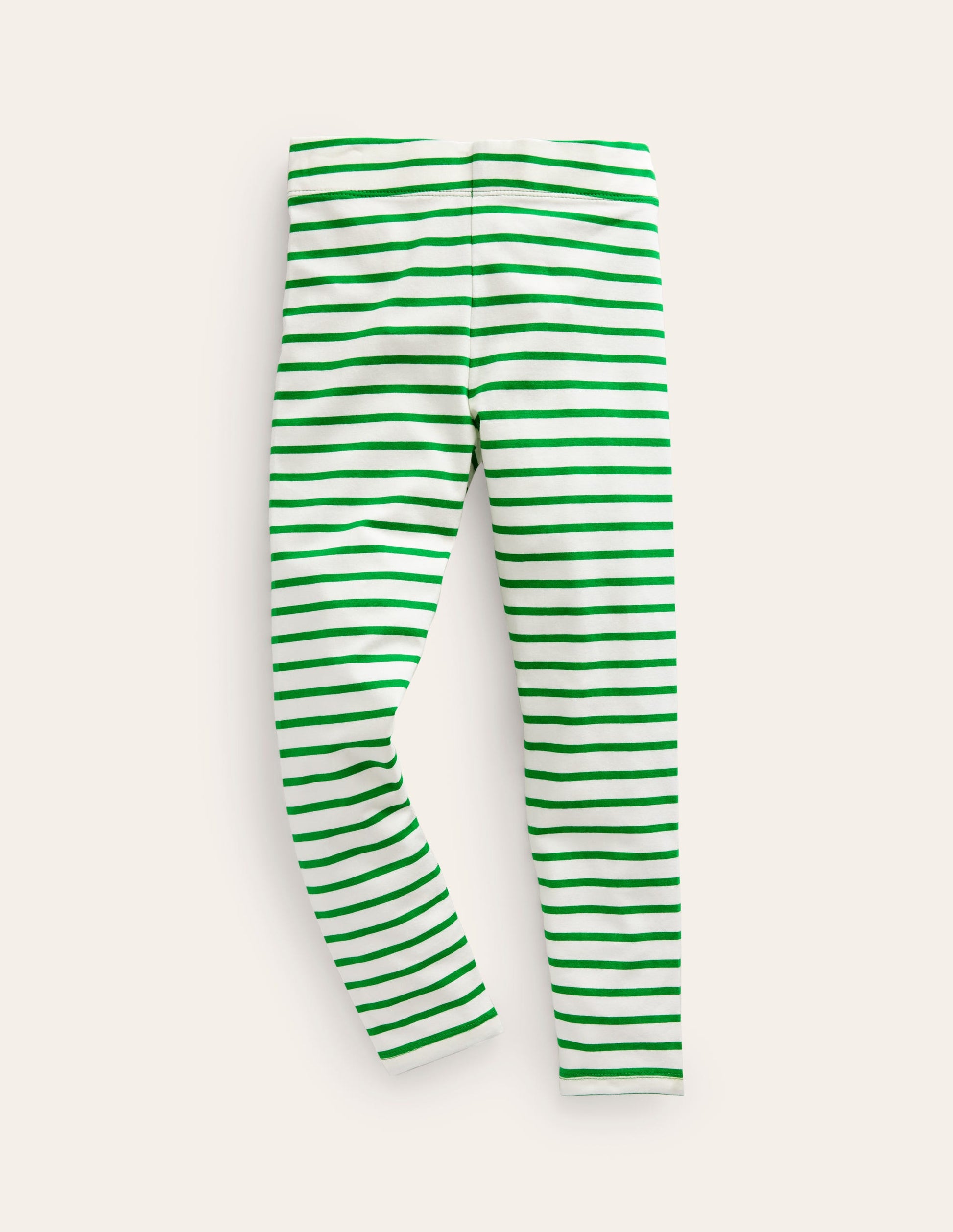 Fun Leggings-Green/Ivory-1