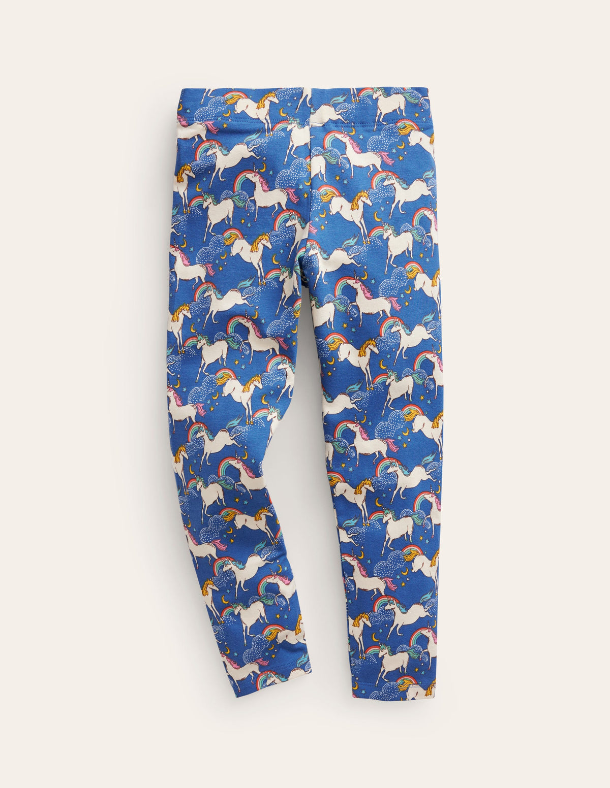 Fun Leggings-Bluejay Rainbow Unicorns - Image 1