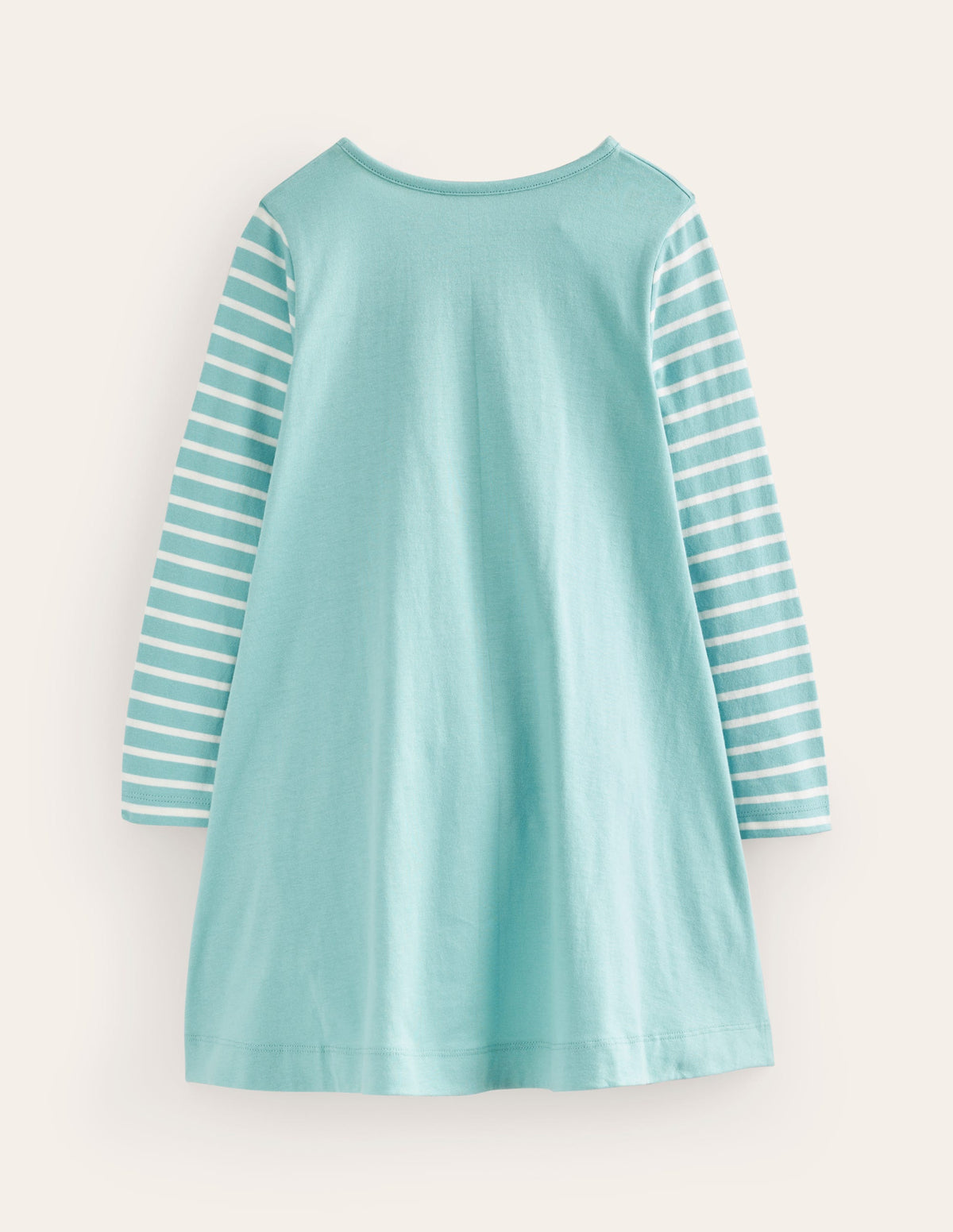 Big Appliqué Dress-Georgian Blue Bunny-2
