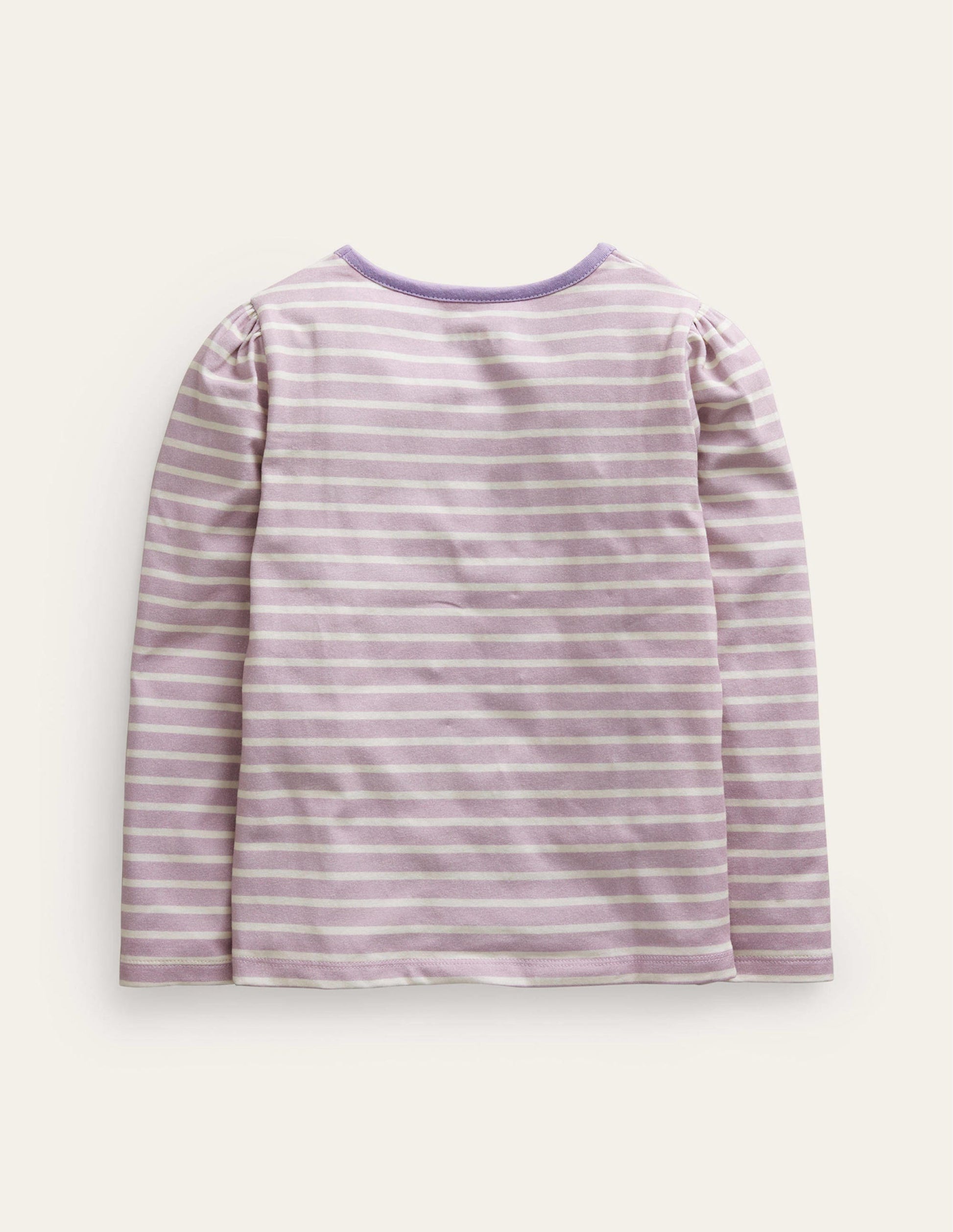 Appliqué Puff-Sleeve Top-Multi Floral Dragon-2