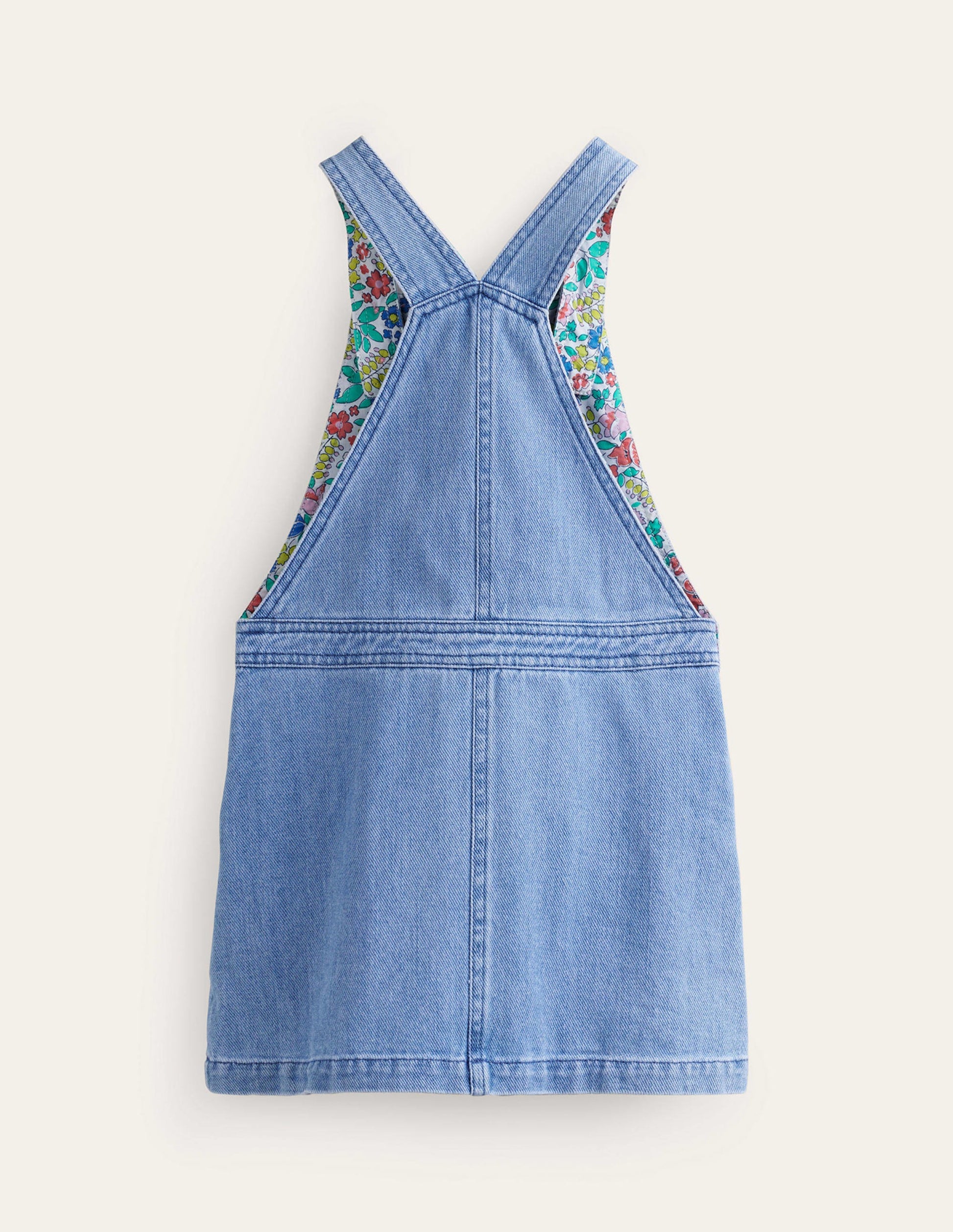 Overall Dress-Mid Vintage Denim-2