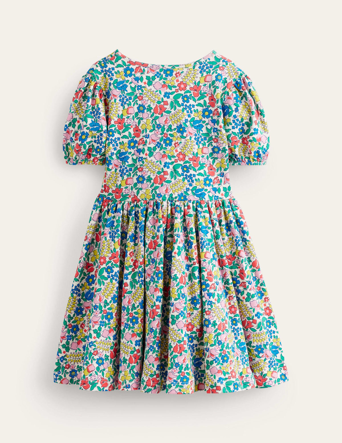 Twirly Ballerina Dress-Multi Flowerbed - Image 2