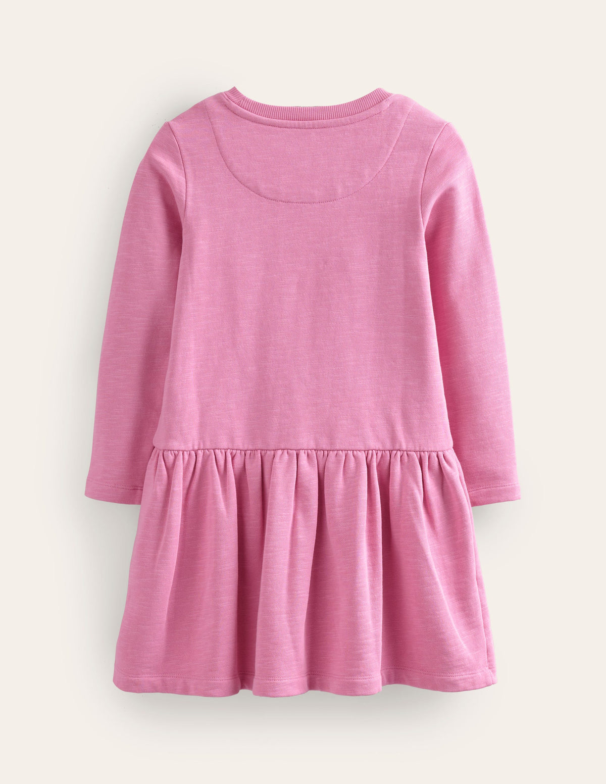 Embroidered Sweat Dress-Cosmos Pink Guinea Pig - Image 2
