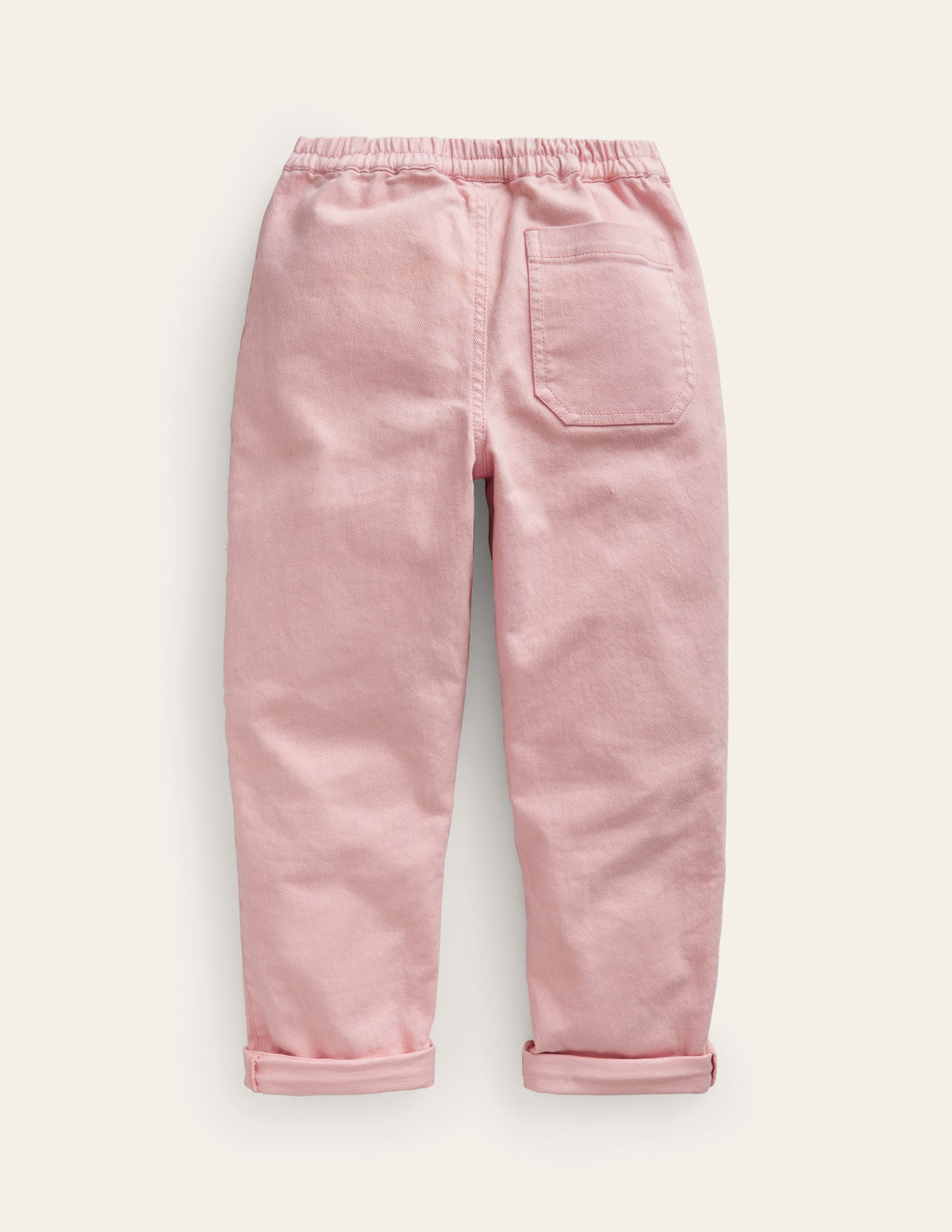 Pull-on Trouser-Provence Dusty Pink Embroidery-2