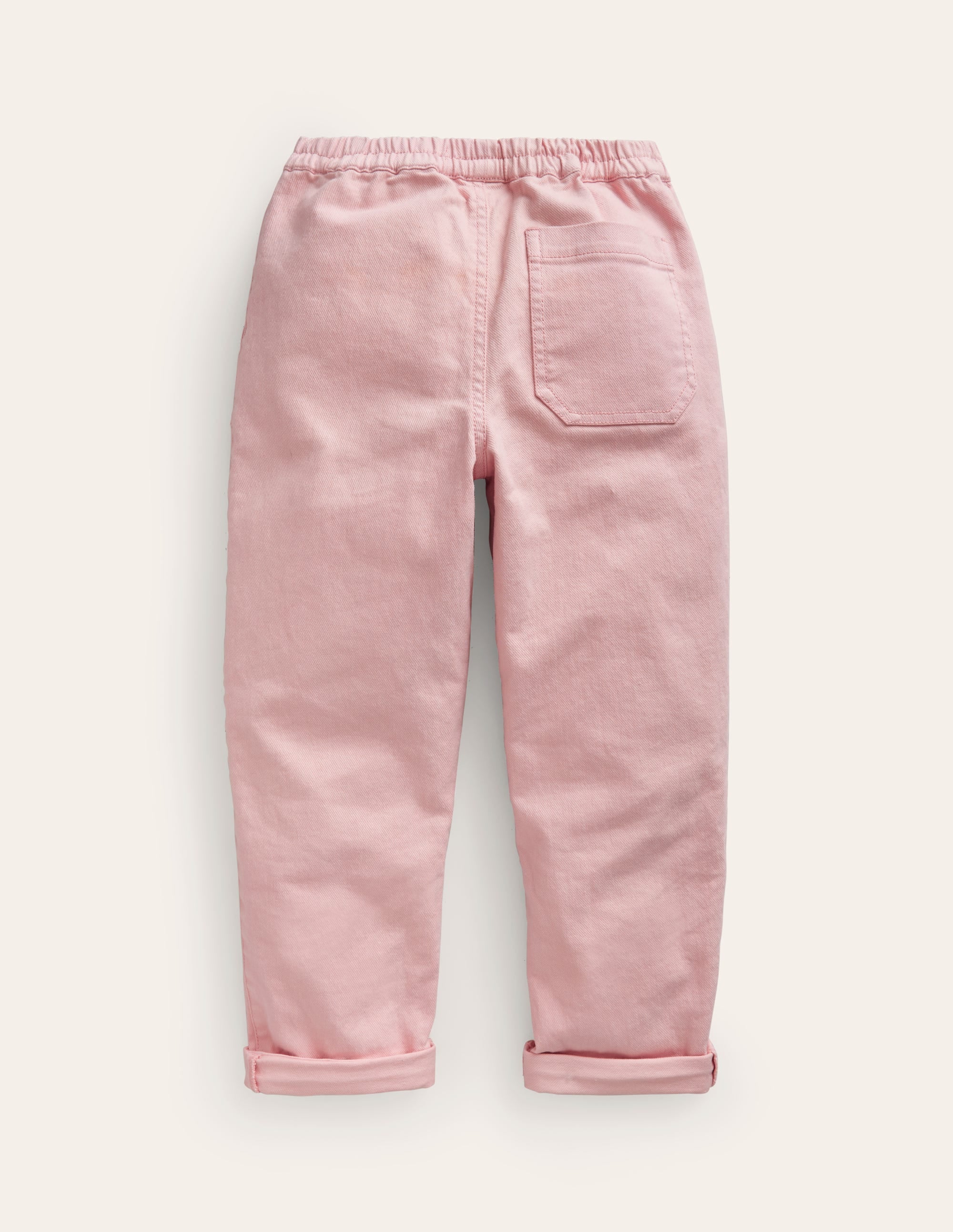 Pull-on Trouser-Provence Dusty Pink Embroidery - Image 2