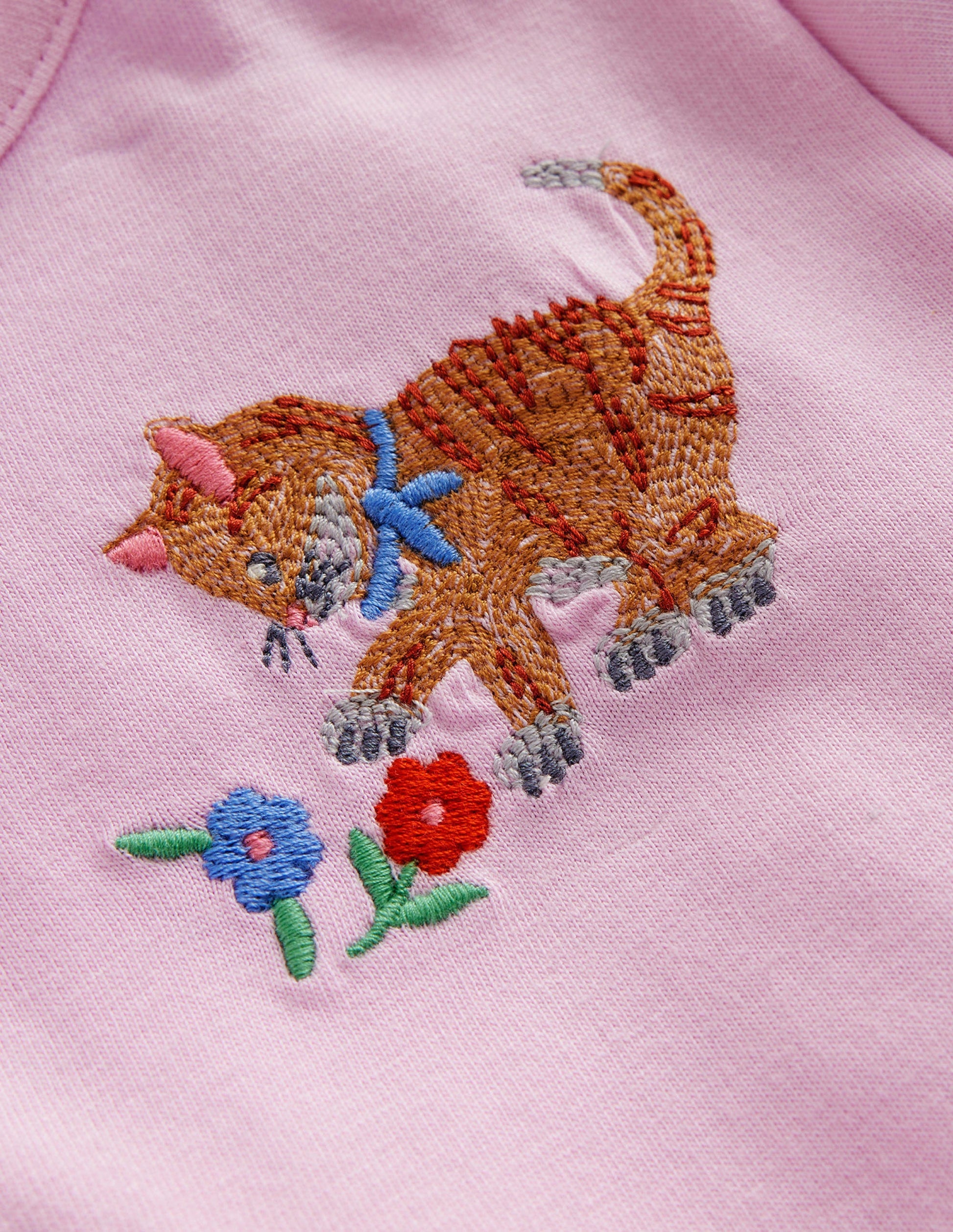 Superstitch Jersey Top-Pink Cats-3