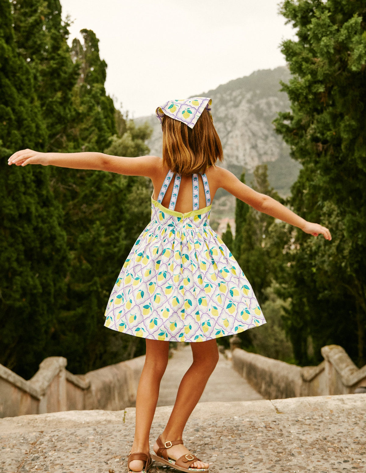 Back Detail Dress-Lavender Lemon Grove-8