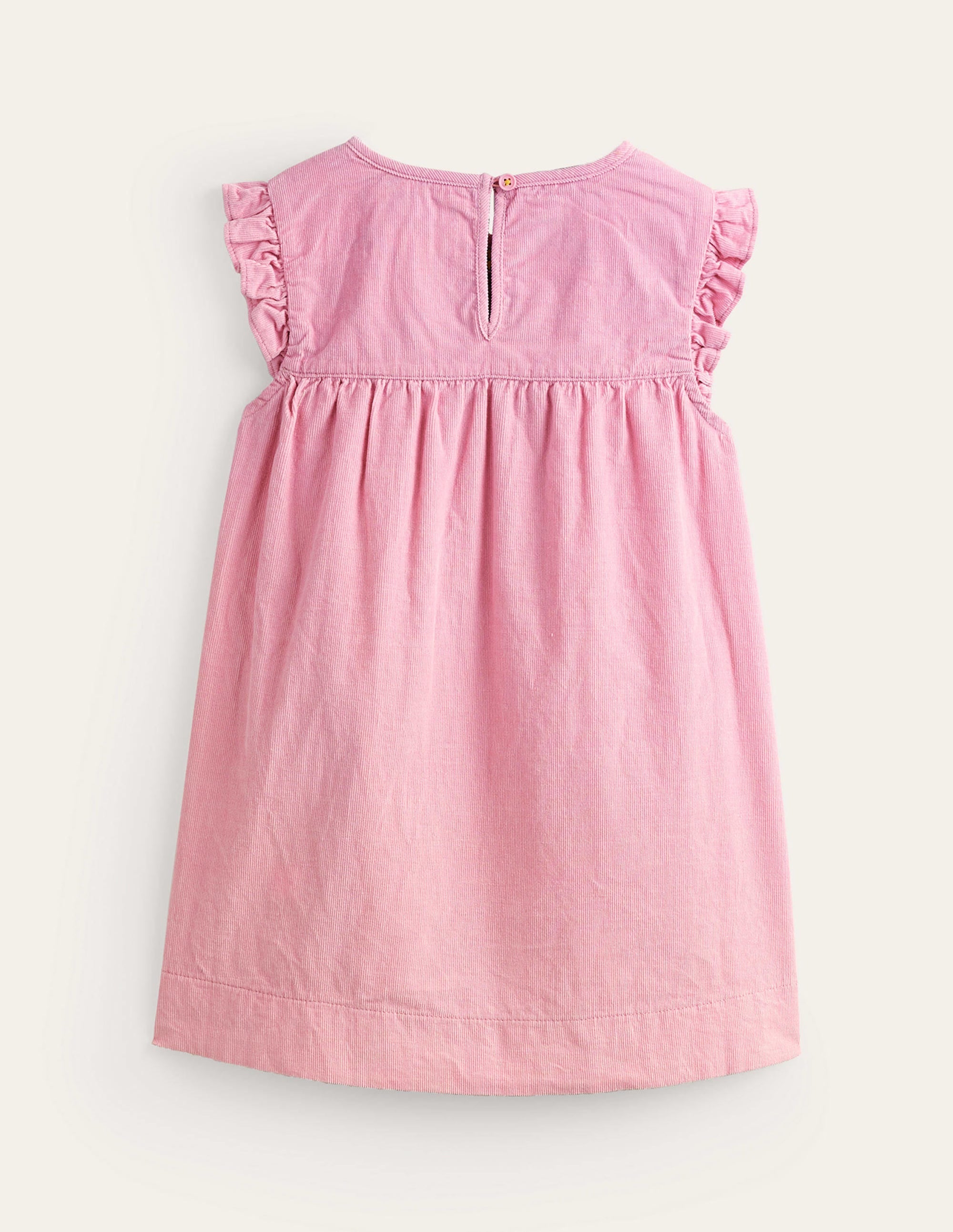 Woven Heart Pocket Tunic-Bubblegum - Image 2