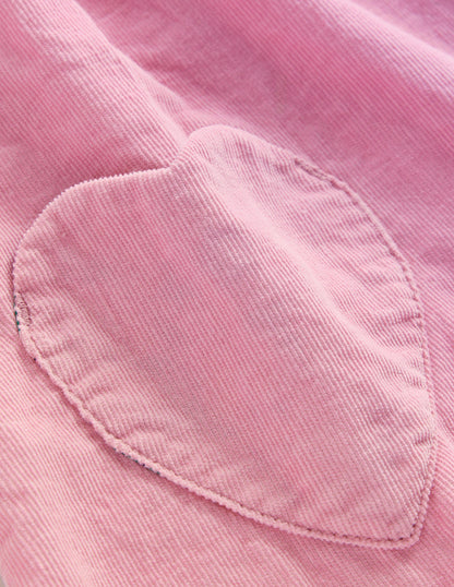 Woven Heart Pocket Tunic-Bubblegum-3