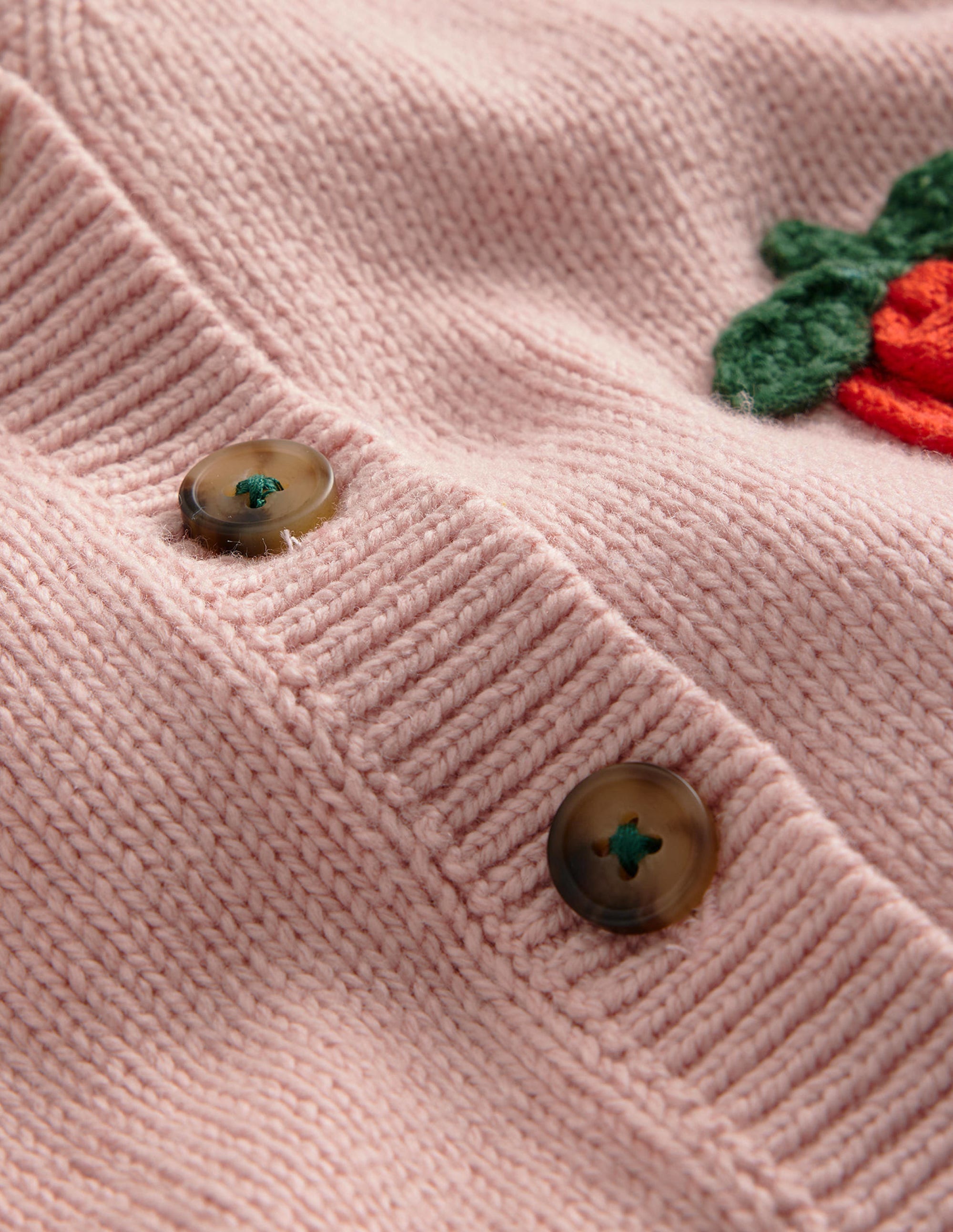 Fun Crochet Cardigan-Formica Pink Strawberry - Image 3