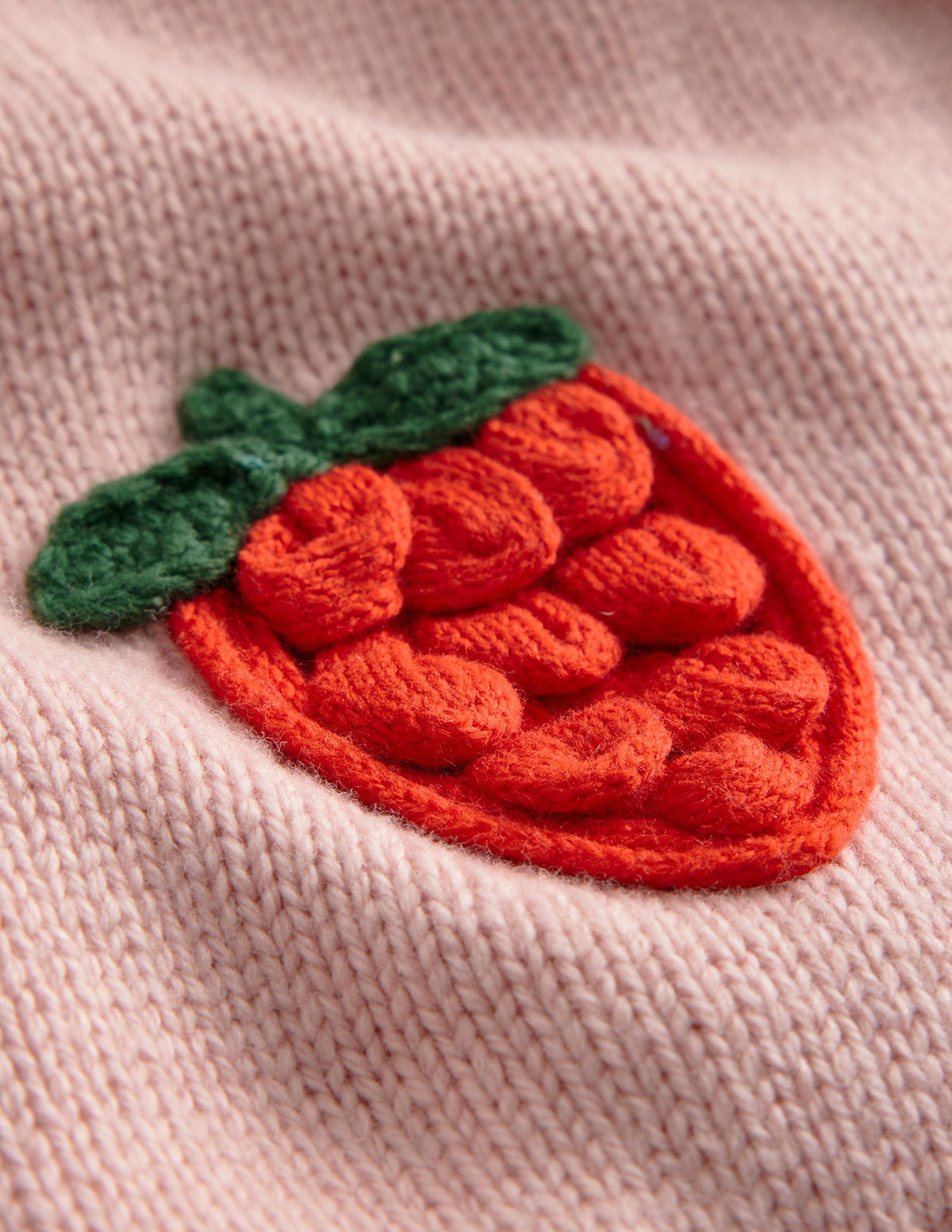 Fun Crochet Cardigan-Formica Pink Strawberry-4
