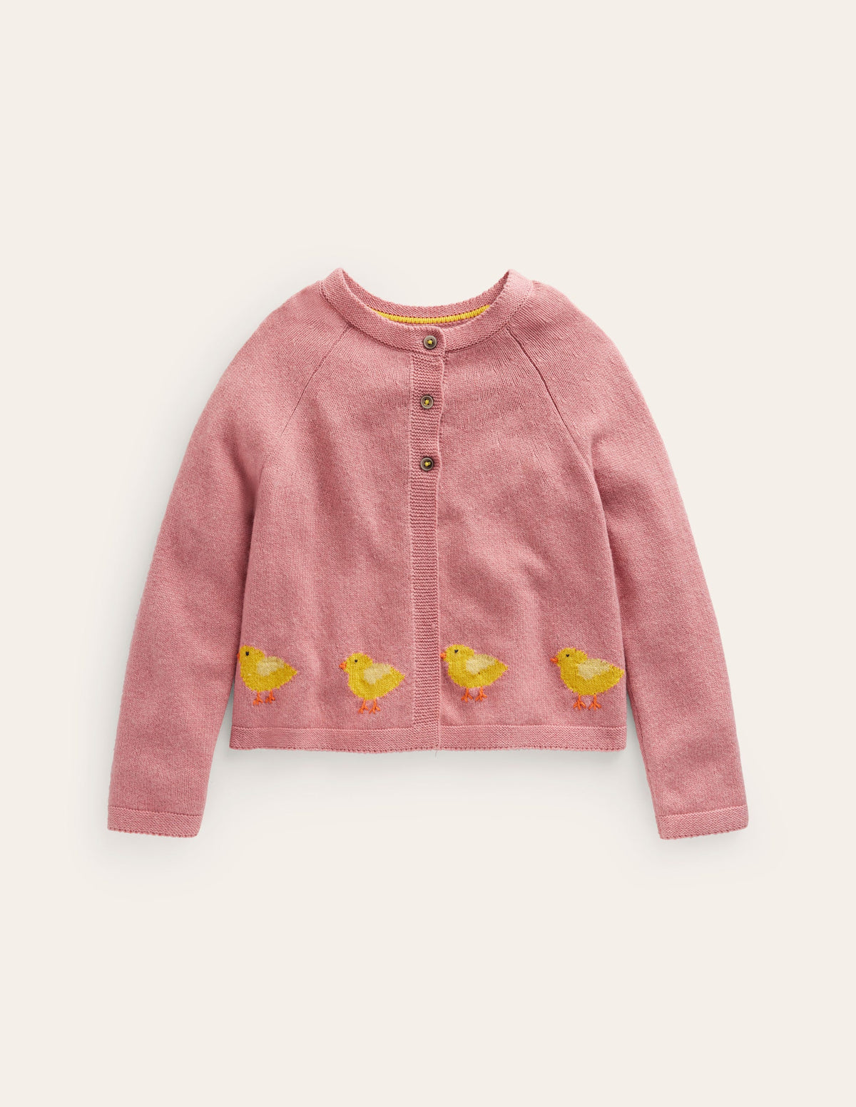 Embroidered Flower Cardigan-Almond Pink Chicks-1