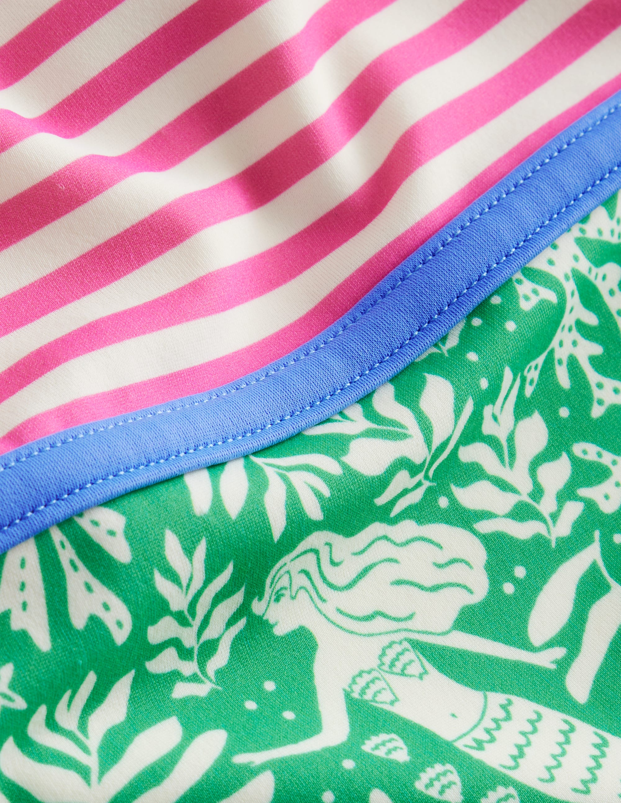 Hotchpotch Swimsuit-Pink, Green Mermaids - Image 3