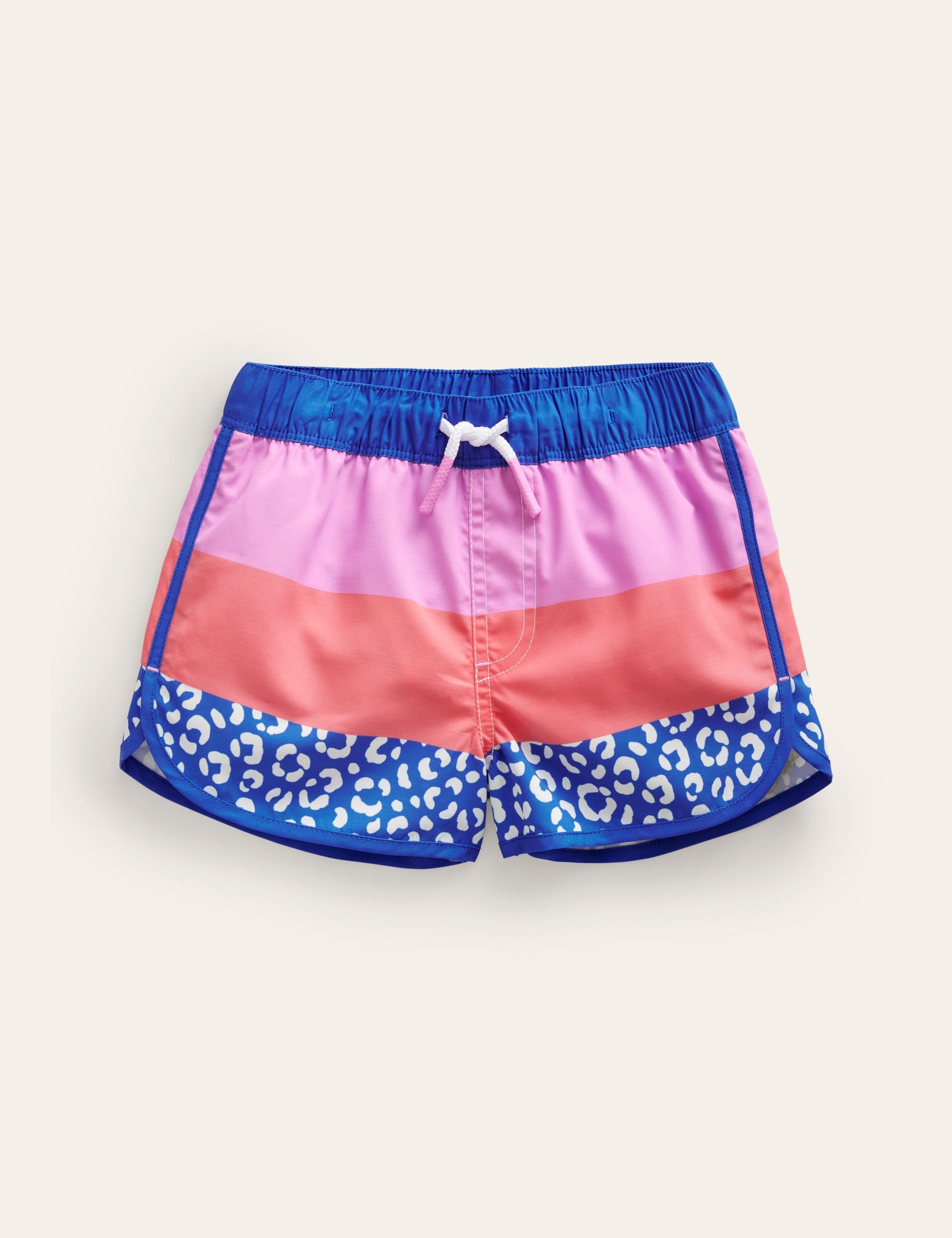 Surf Shorts-Blue Leopard - Image 1