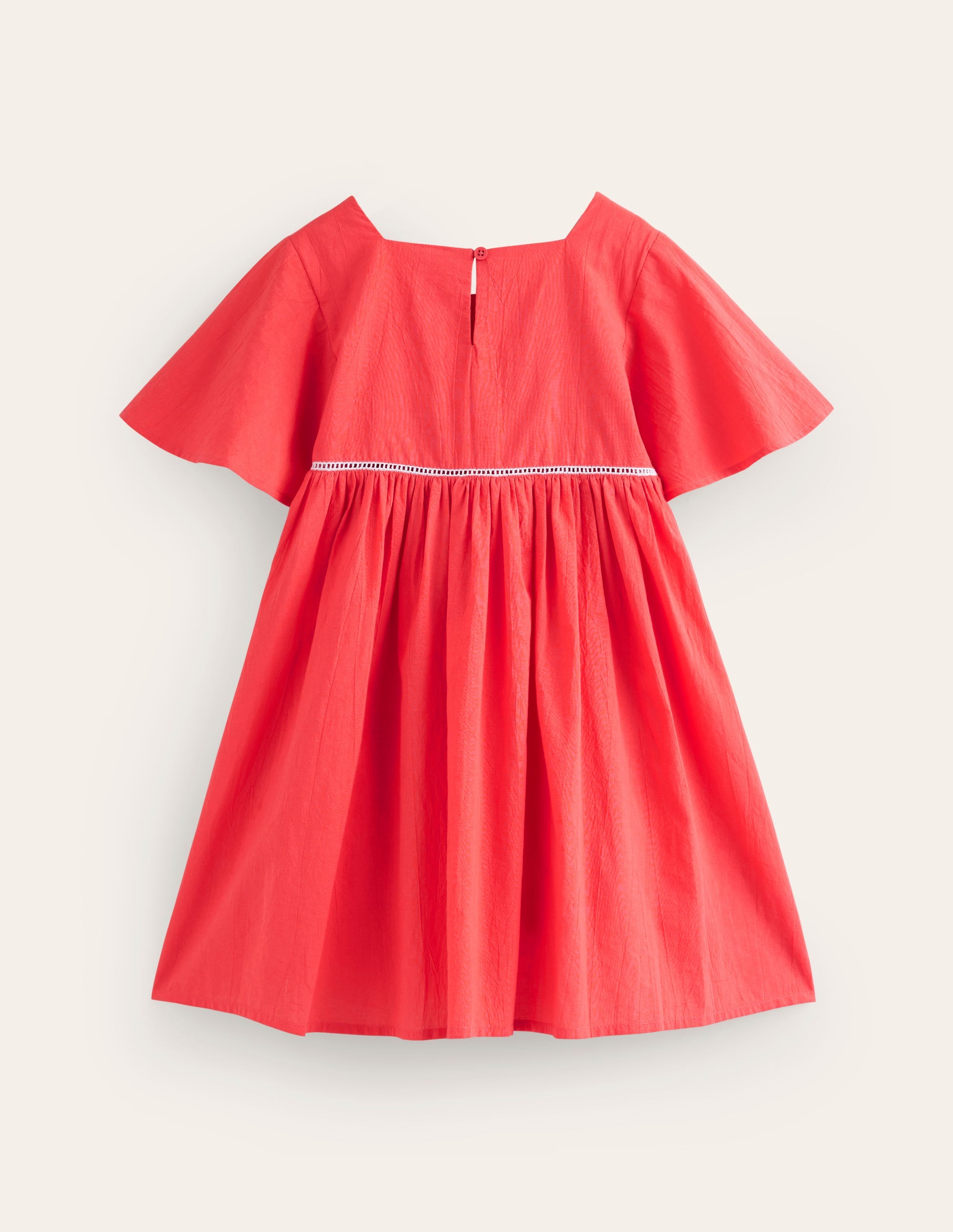 Lightweight Vacation Dress-Jam Red - Image 2