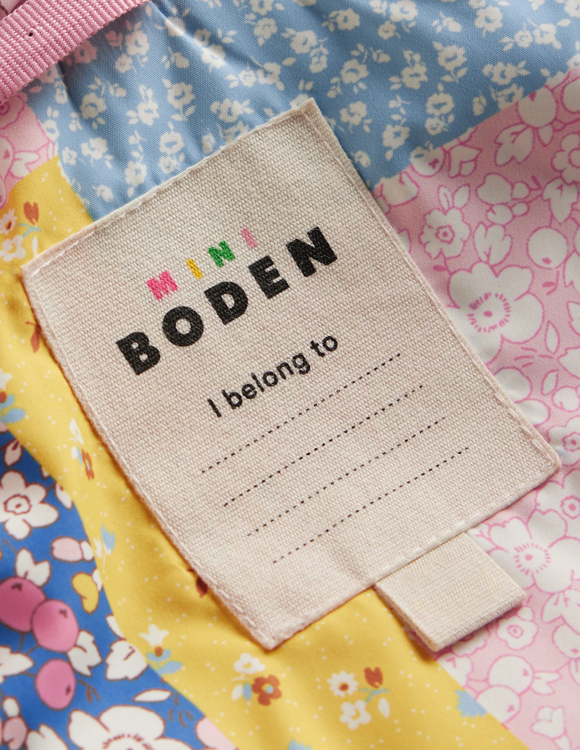 Quilted Collared Jacket-Patchwork Floral - Image 4