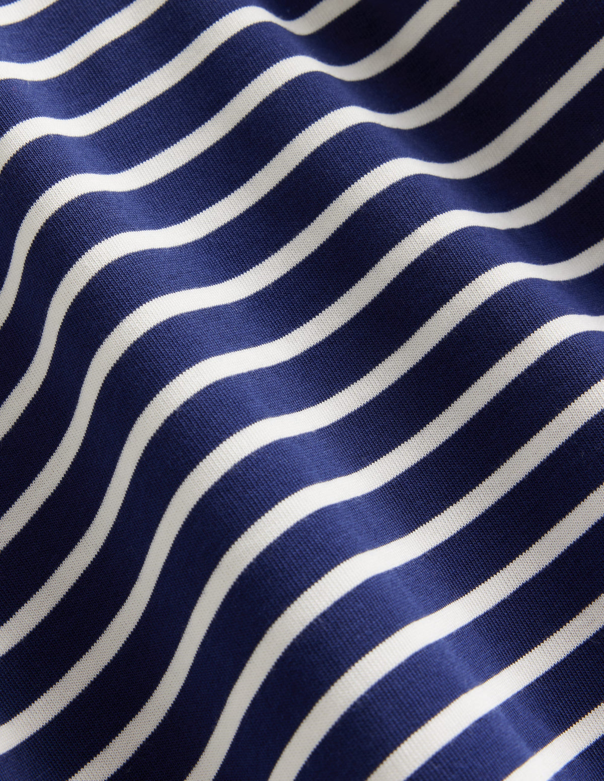 Fun Breton Dress-Sapphire Blue/ Ivory - Image 3
