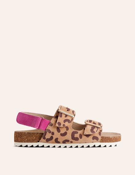 Everyday Sandal-Multi Leopard Print