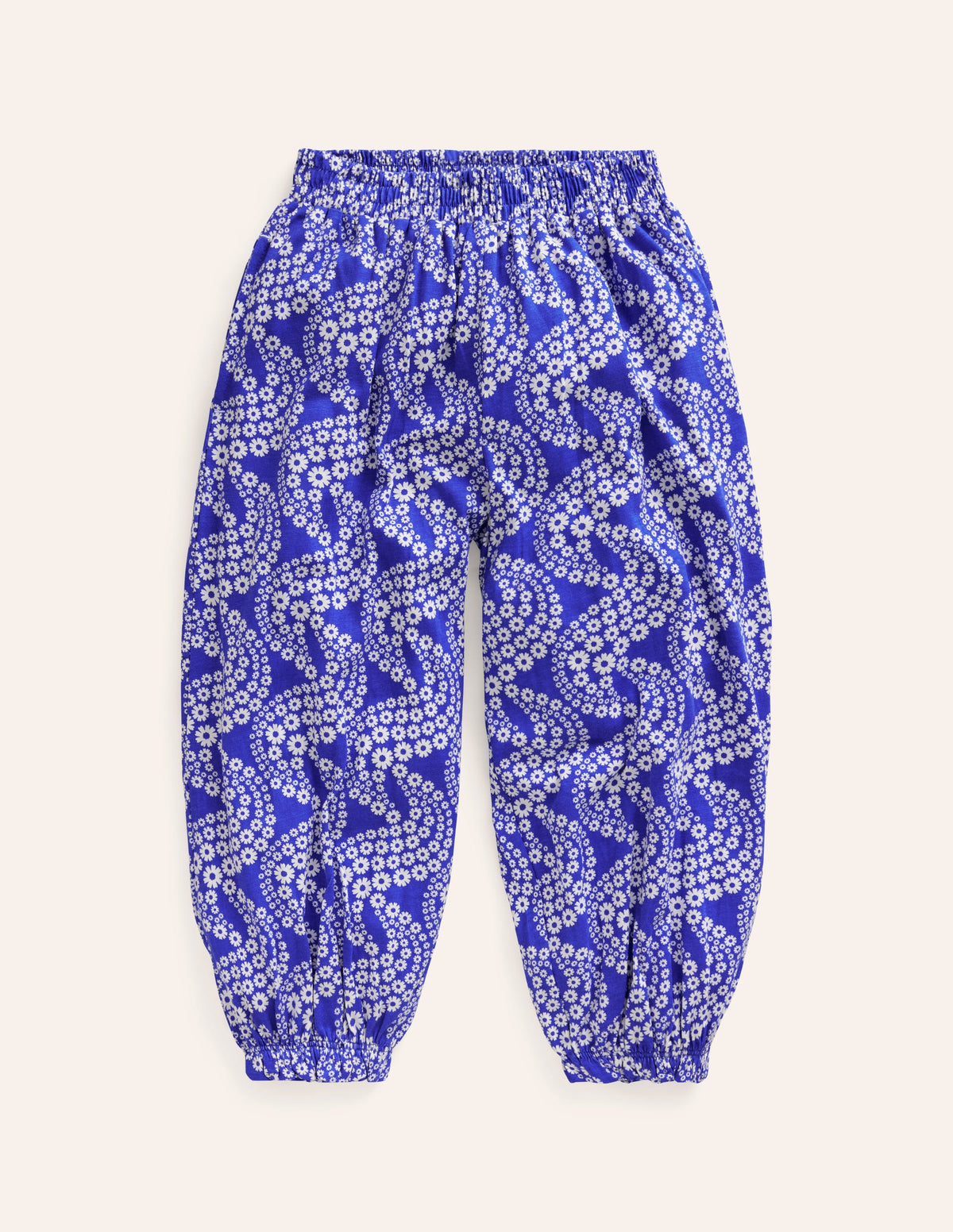 Jersey Harem Pants-Greek Blue Wave - Image 1