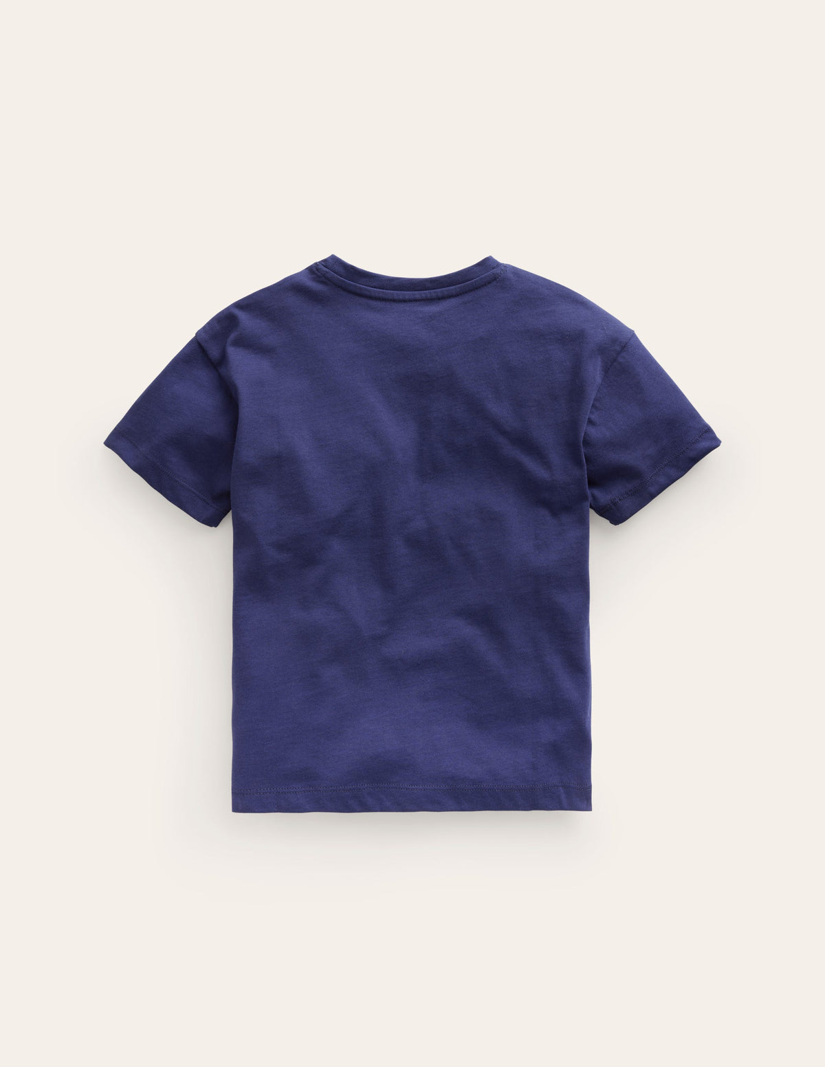 Embroidered Logo T-Shirt-College Navy Rocket-2