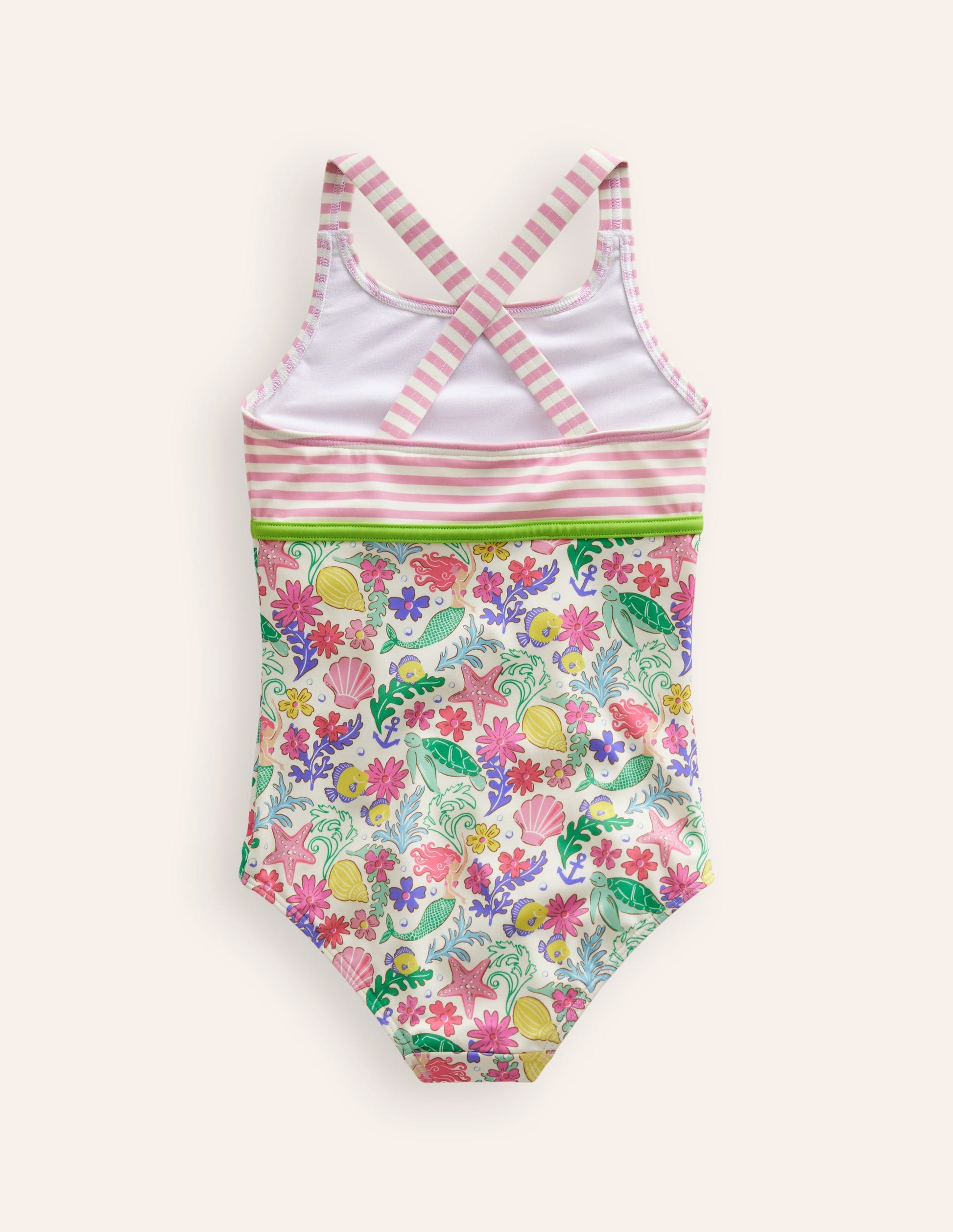 Hotchpotch Swimsuit-Multi Mermaid Ditsy-2