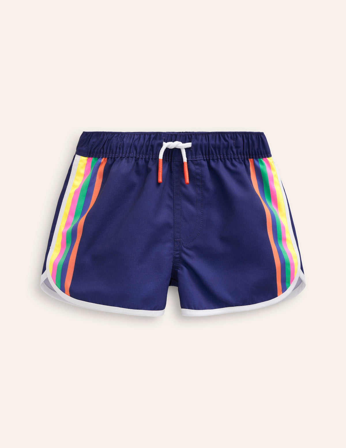 Surf Shorts-Navy Multi Stripe-1