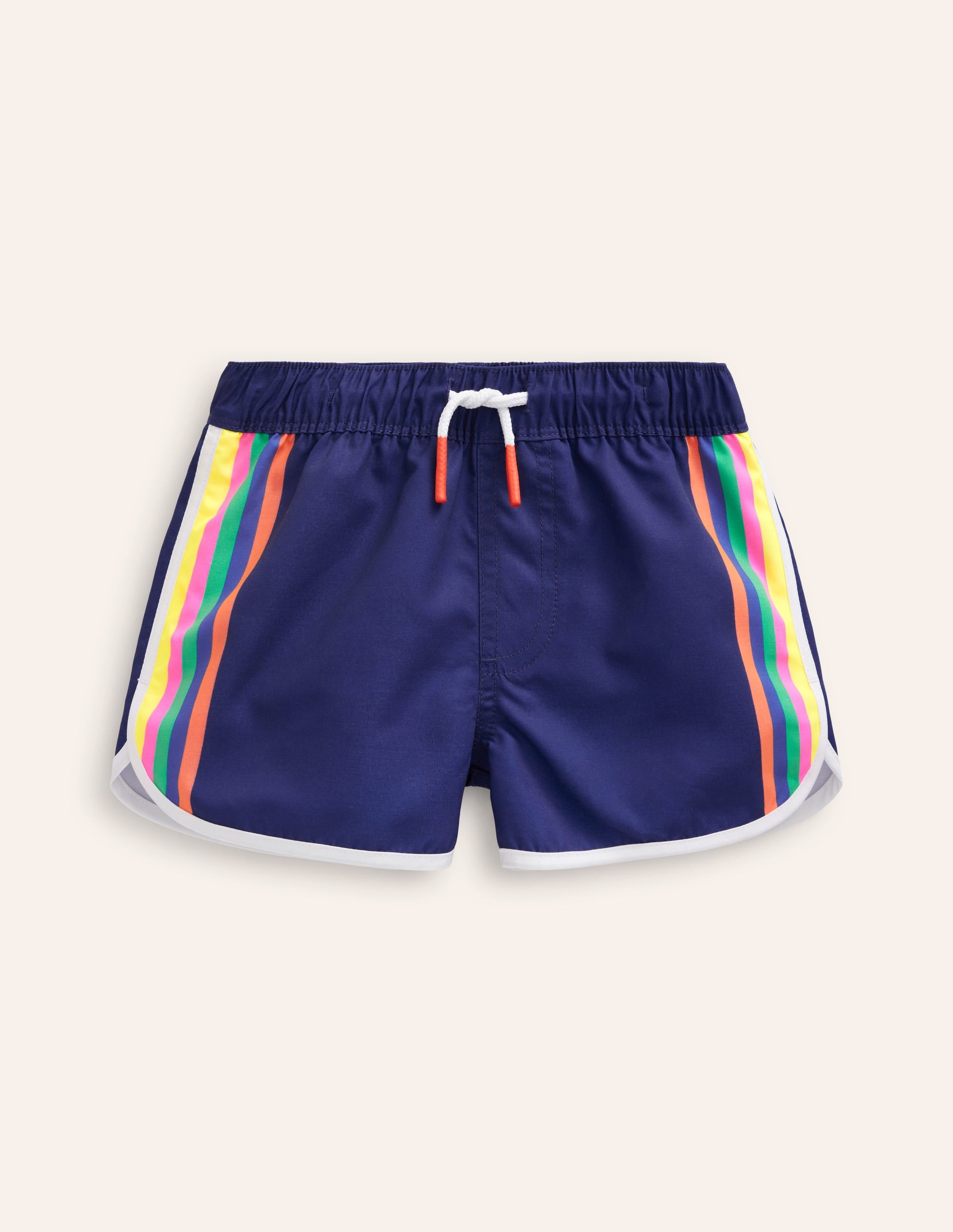Surf Shorts-Navy Multi Stripe - Image 1