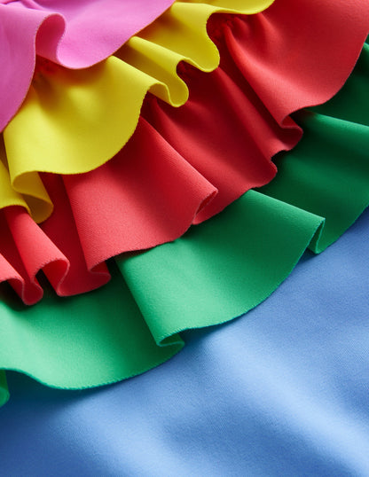 One Shoulder Multi Swimsuit-Surf Blue-3