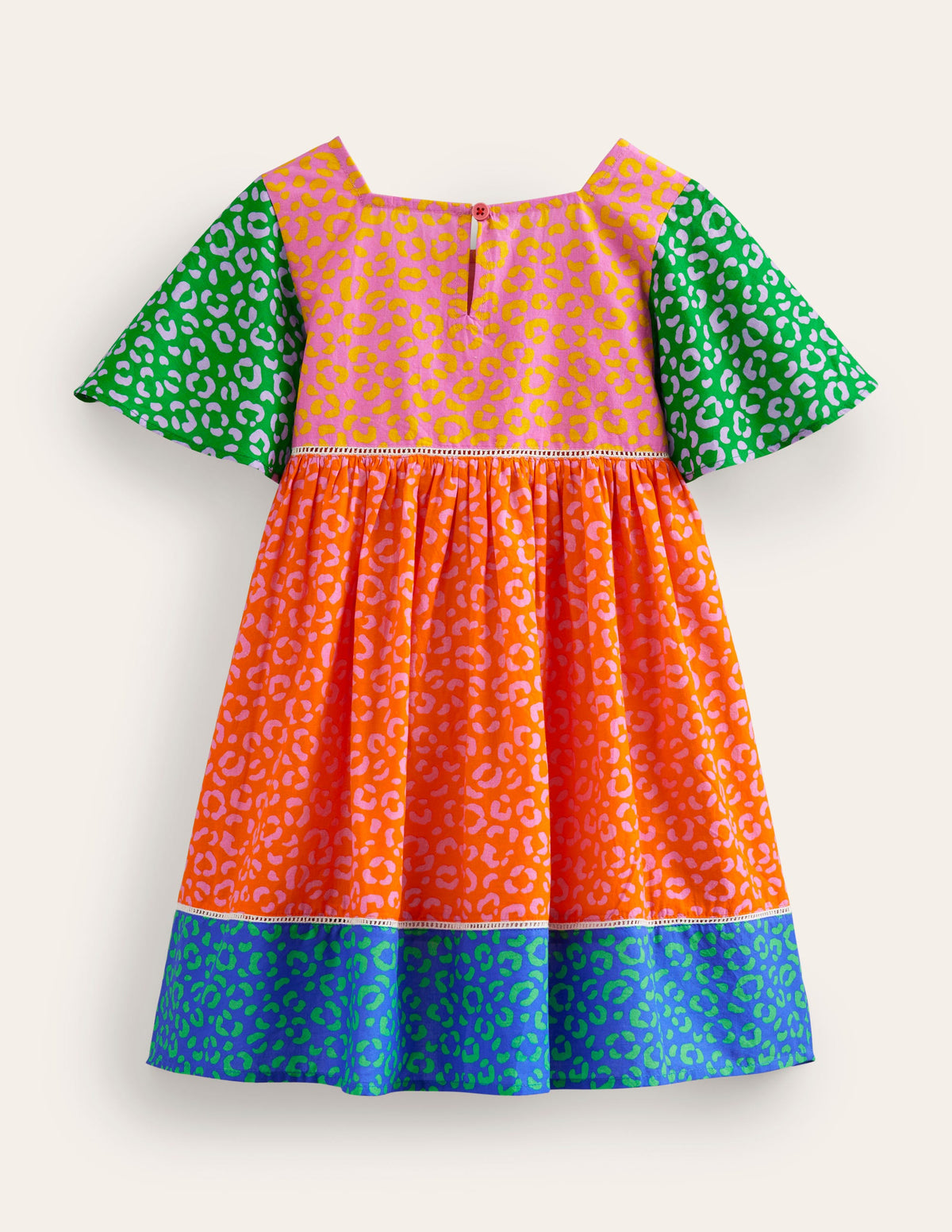 Lightweight Vacation Dress-Multi Leopard Print-2